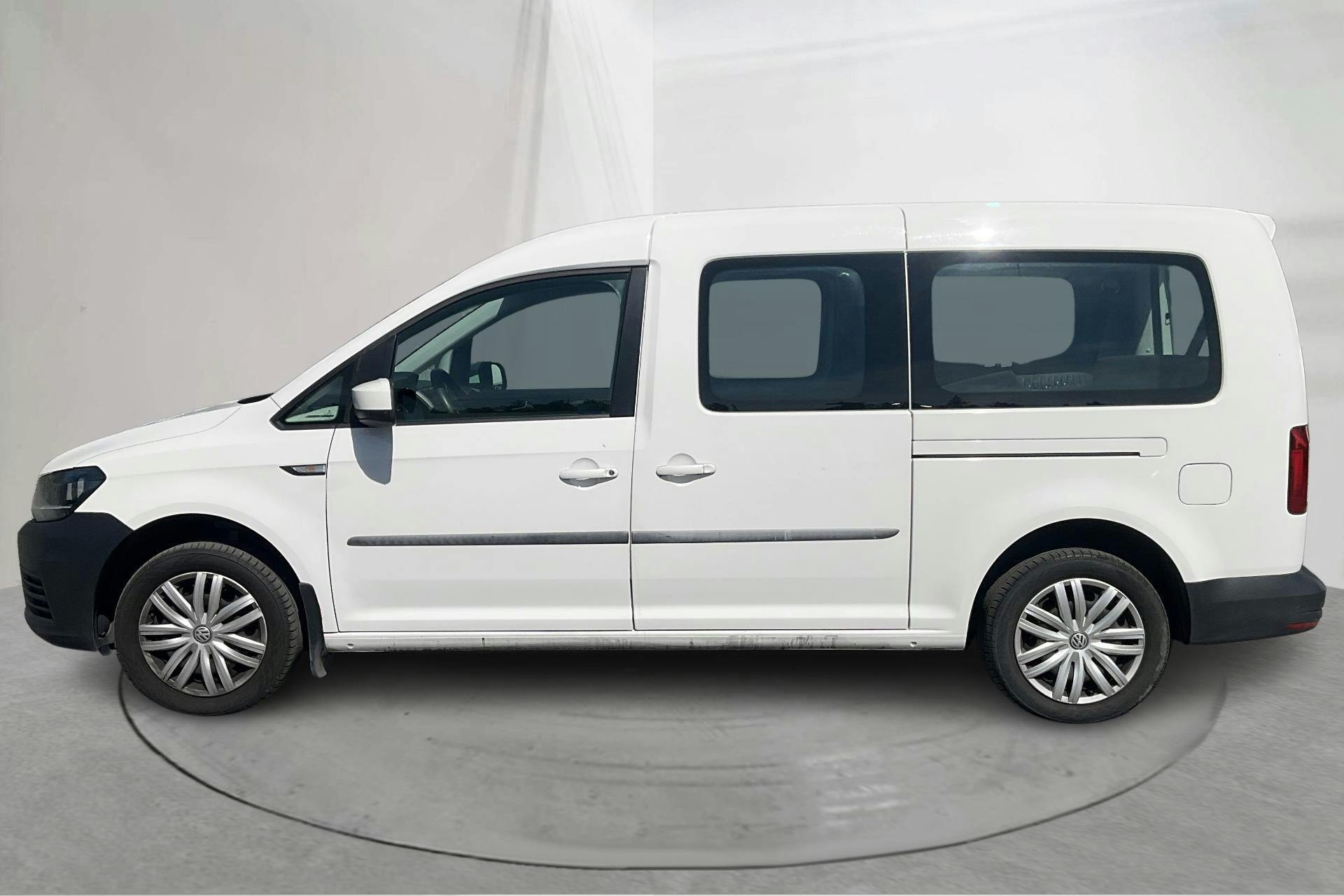 Presentation photo 2 of 12: VW Caddy Maxi Life 1.4 TGI (110hk) - 129 560 km - Automatic - white - 2019