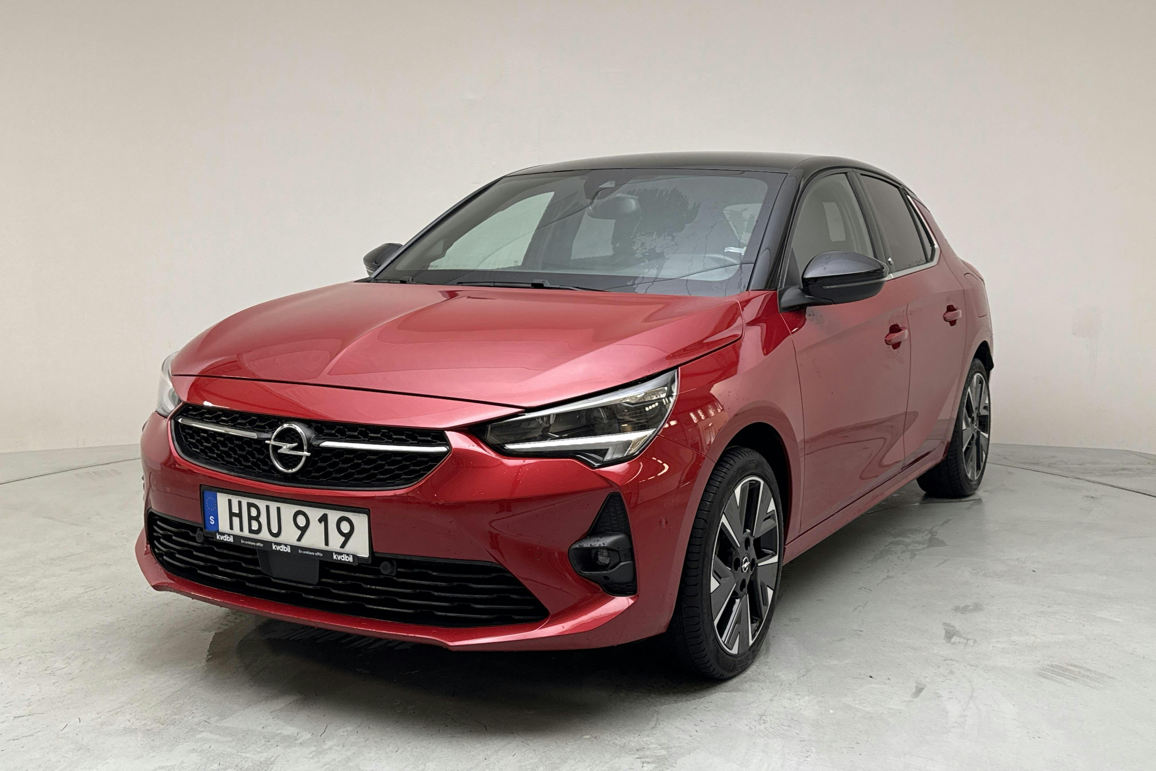 Opel Corsa-e 50 kWh 5dr (136hk) - 3 105 mil - Automat - röd - 2022