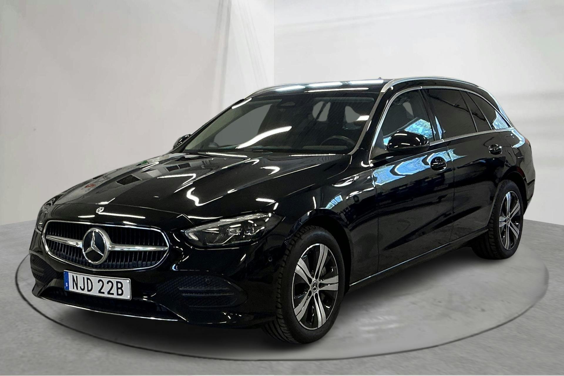Mercedes C 300 e Kombi S206 (333hk) - 117 670 km - Automatic - black - 2022
