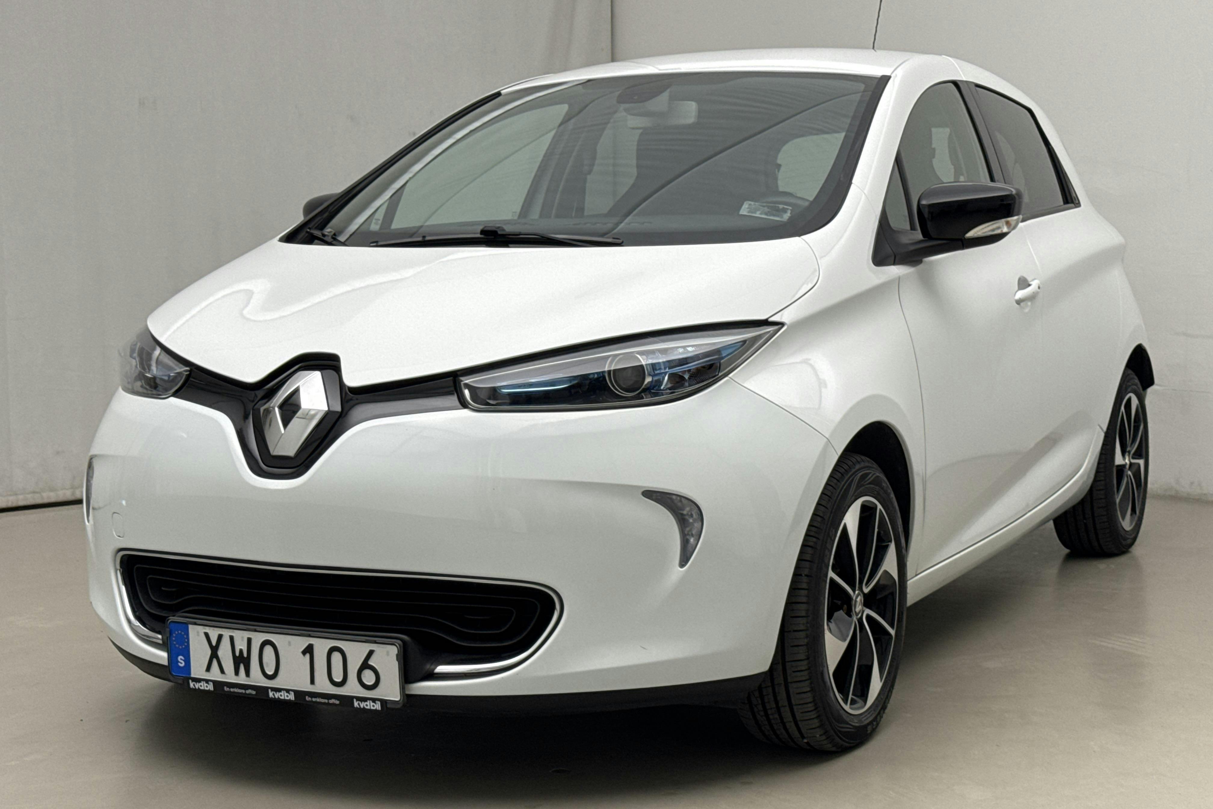 Renault Zoe 41 kWh R110 (108hk) - 24 550 km - Automaatne - valge - 2019