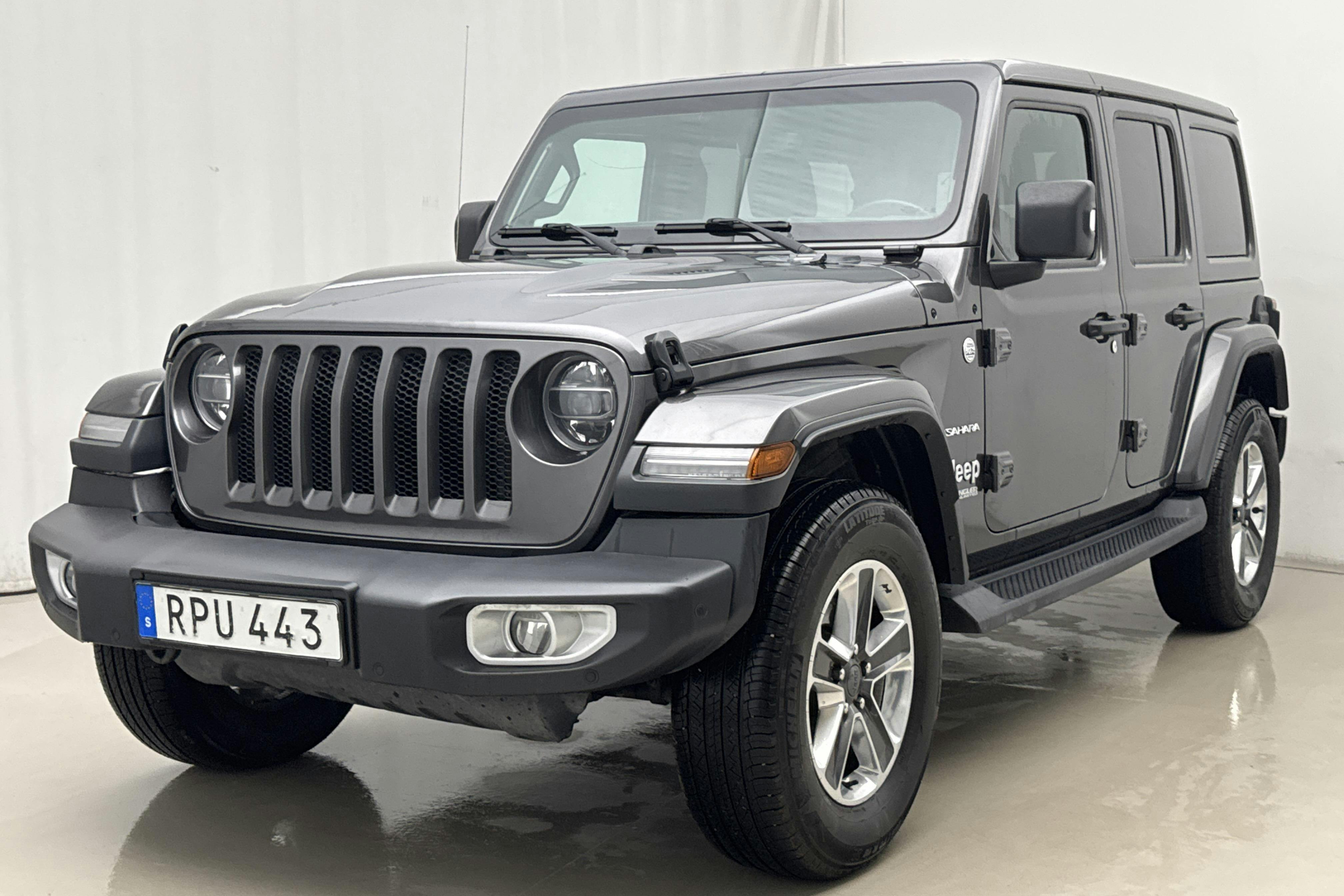 Jeep Wrangler Unlimited 2.2D 4WD (200hk) - 16 933 mil - Automat - grå - 2018