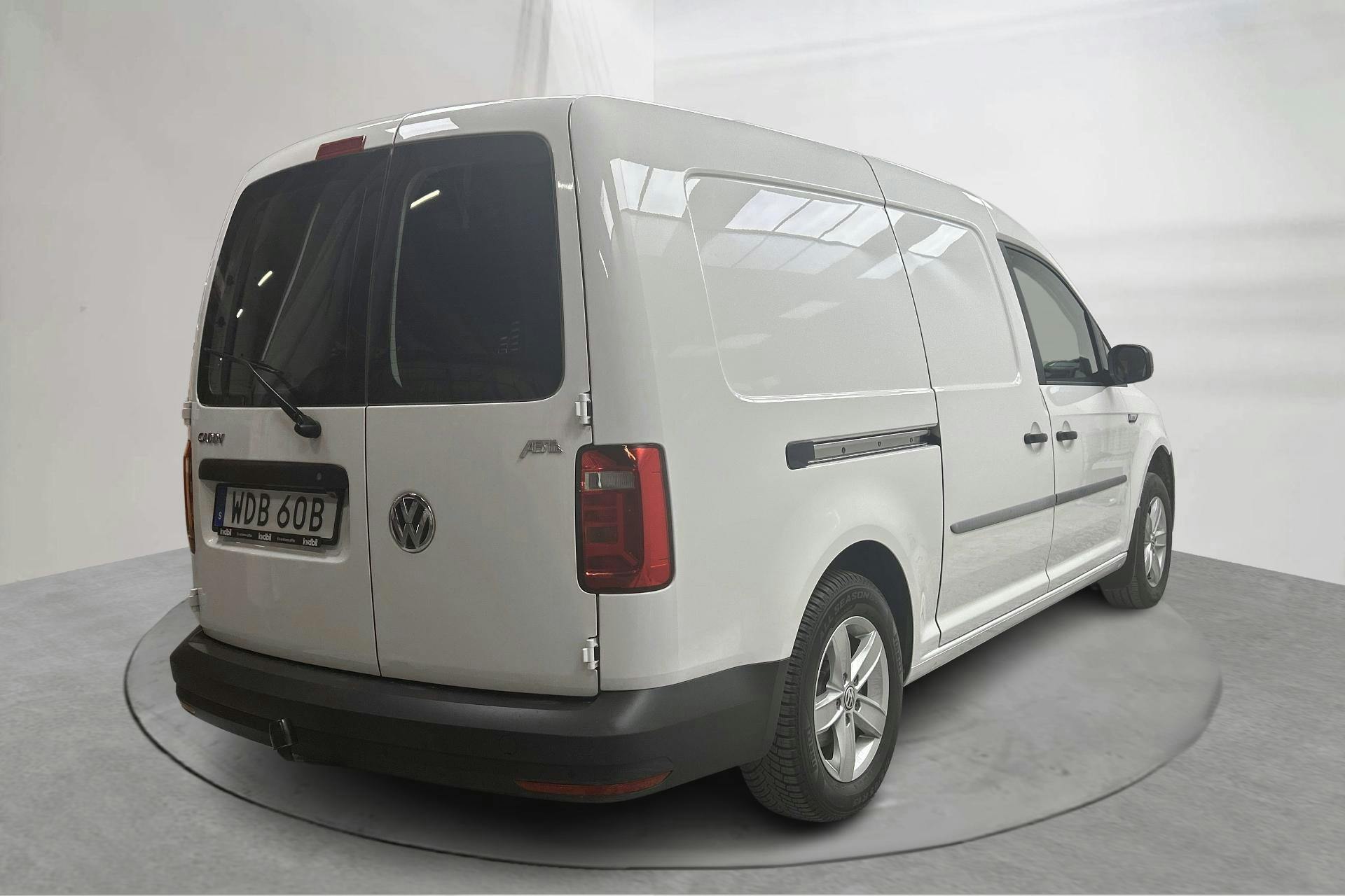 VW e-Caddy ABT Maxi Skåp (110hk) - 1 612 mil - Automat - vit - 2020