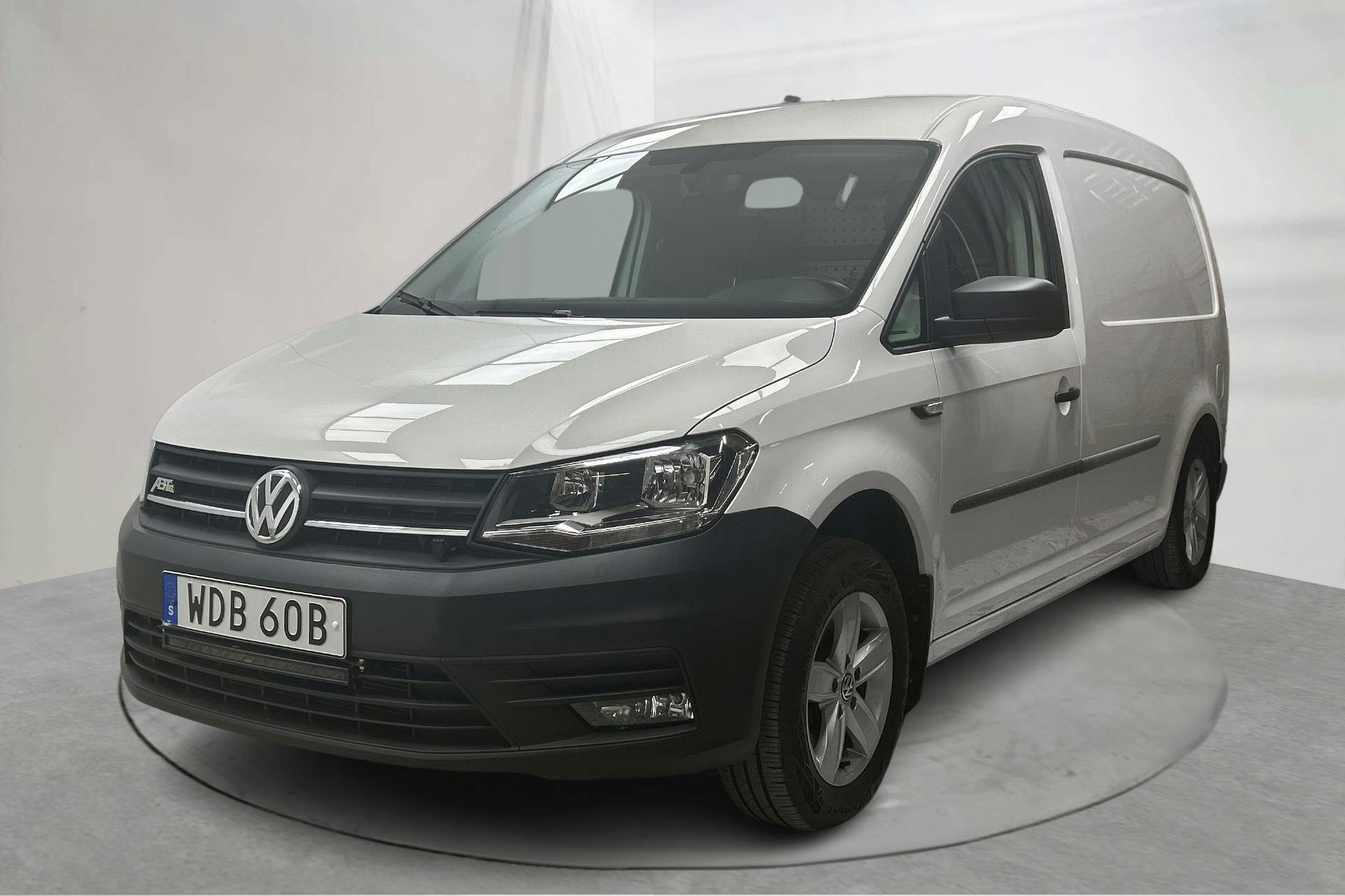 Presentationsfoto 1 av 16: VW e-Caddy ABT Maxi Skåp (110hk) - 1 612 mil - Automat - vit - 2020