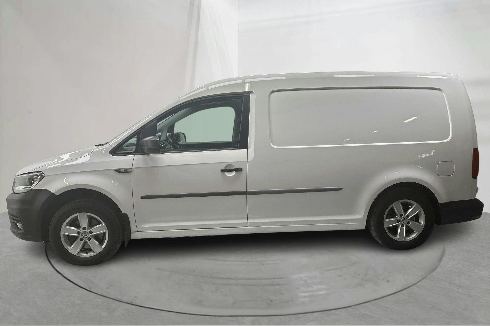 Presentationsfoto 2 av 16: VW e-Caddy ABT Maxi Skåp (110hk) - 1 612 mil - Automat - vit - 2020