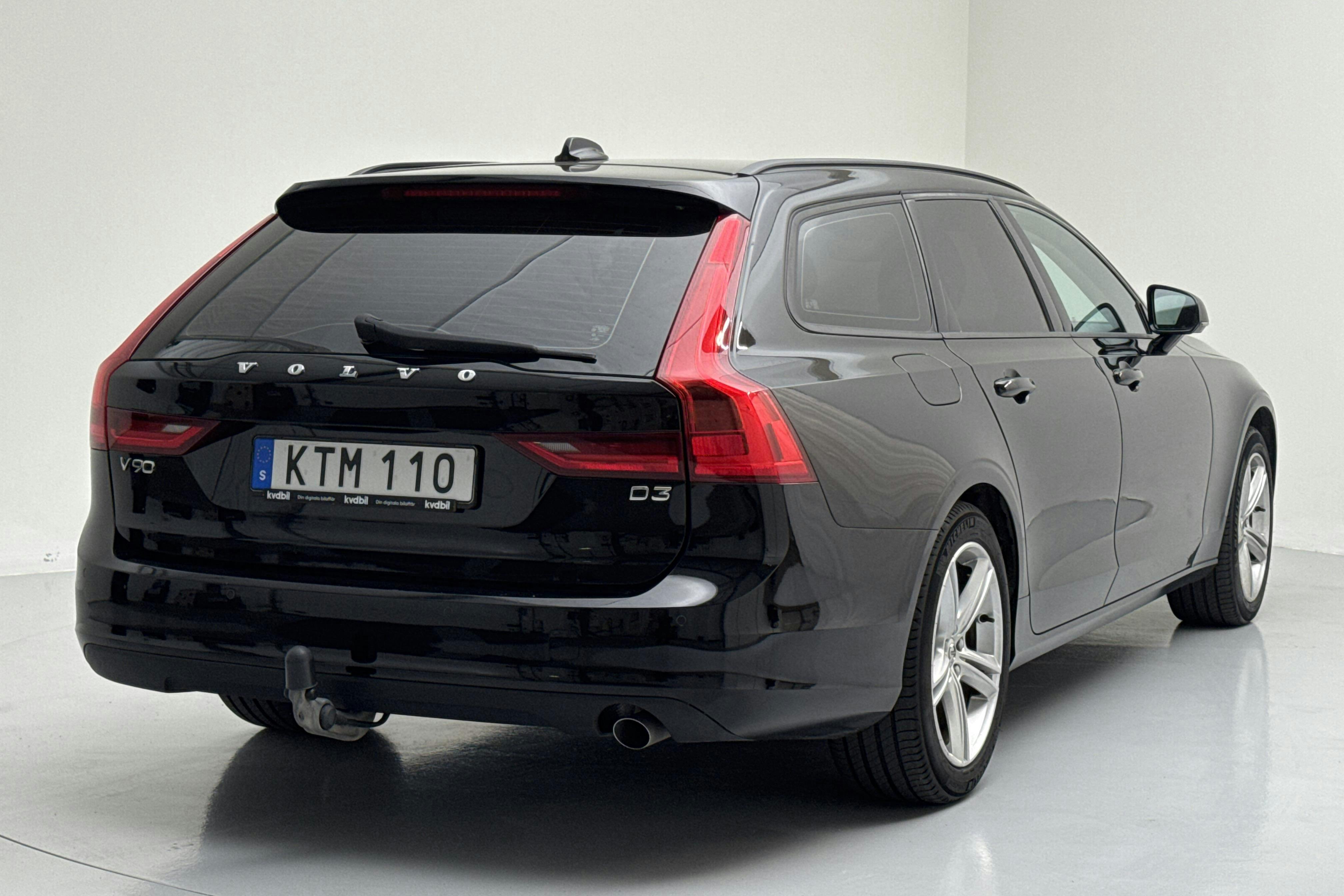 Volvo V90 D3 (150hk) - 85 590 km - Manual - black - 2018
