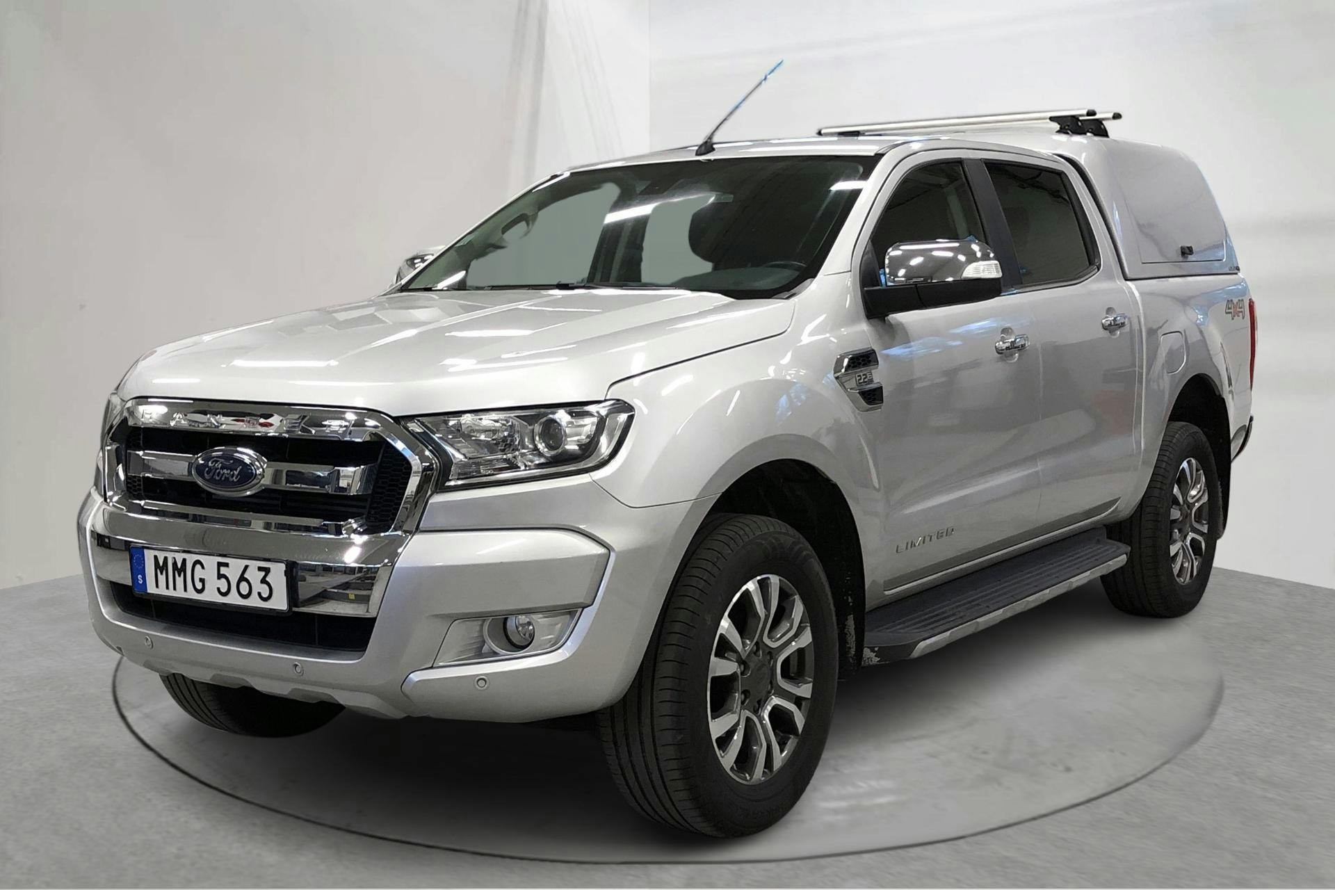 Ford Ranger 2.2 TDCi 4WD (160hk) - 15 821 mil - Automat - grå - 2016