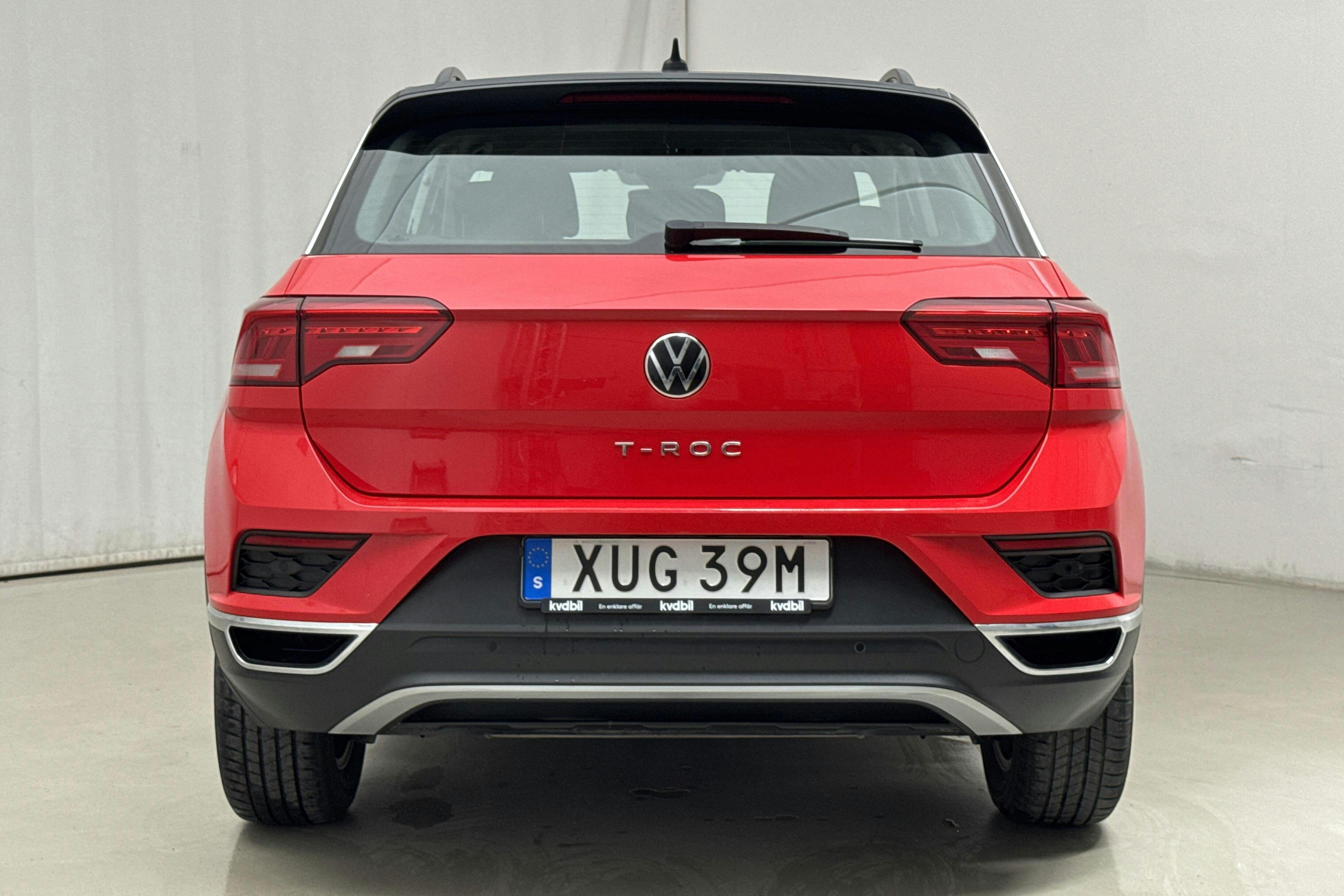 VW T-Roc 1.5 TSI (150hk) - 11 023 mil - Automat - röd - 2021