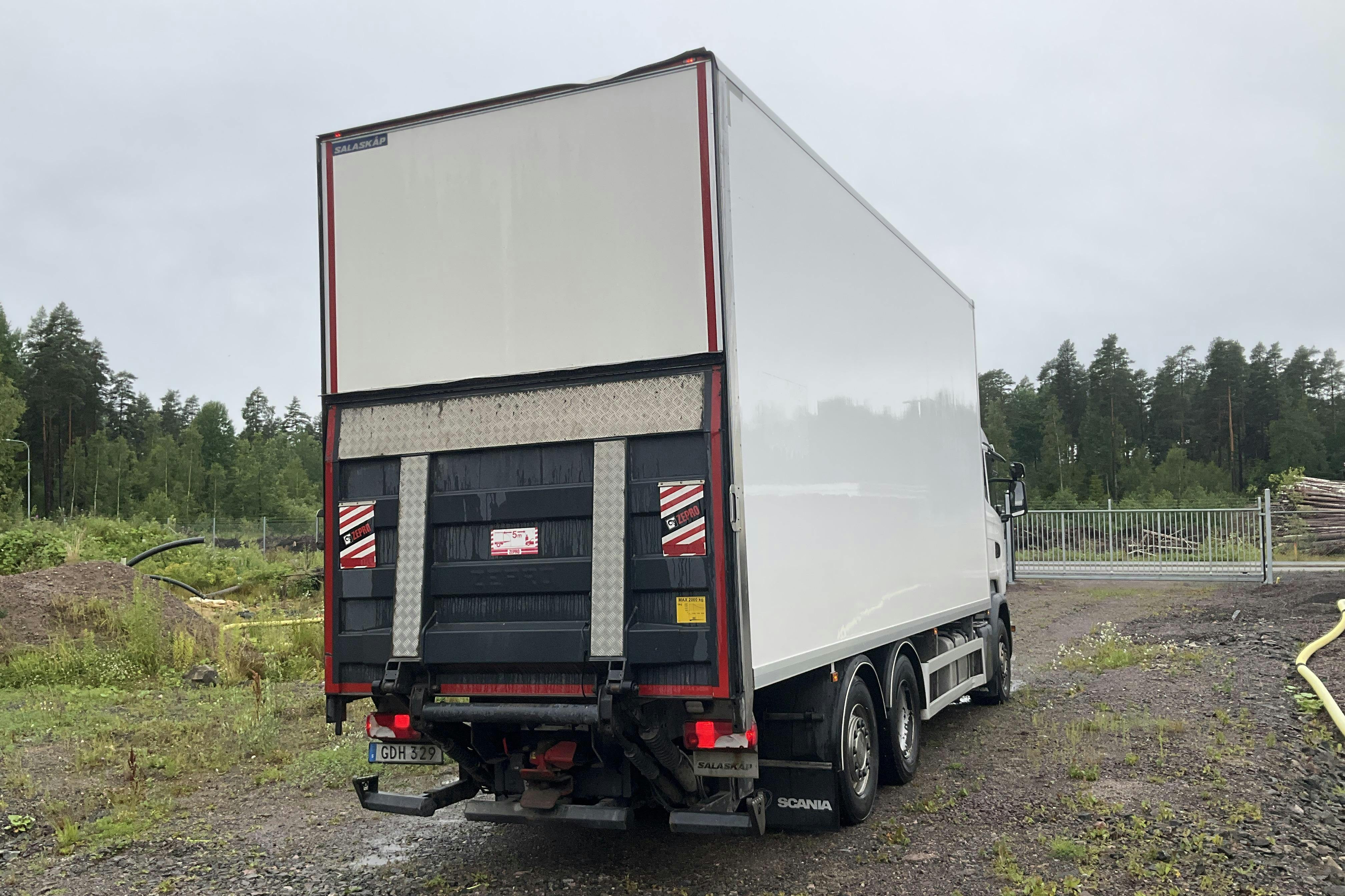 Scania R450 - 156 478 km - Automat - vit - 2016