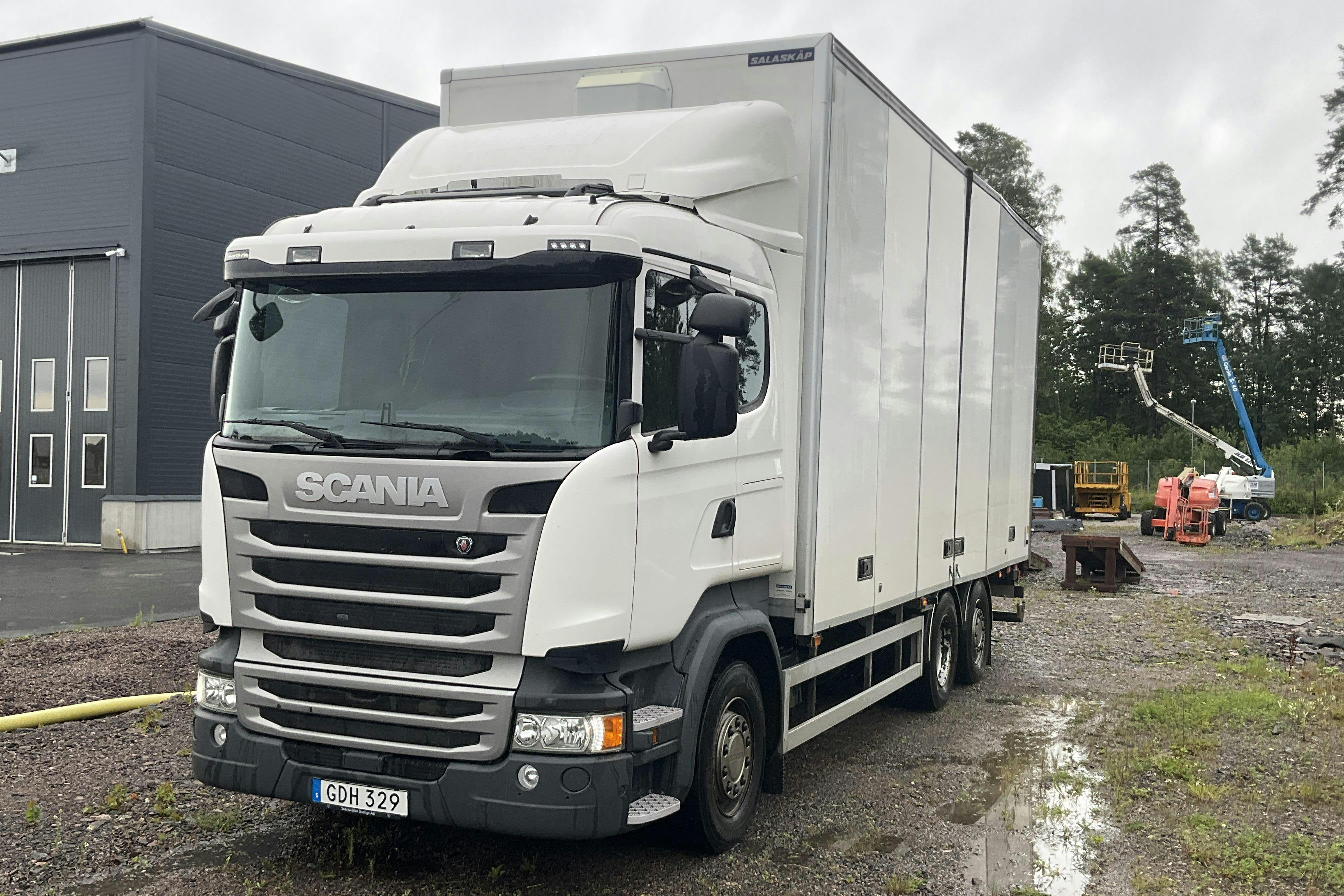 Scania R450 - 156 478 km - Automat - vit - 2016