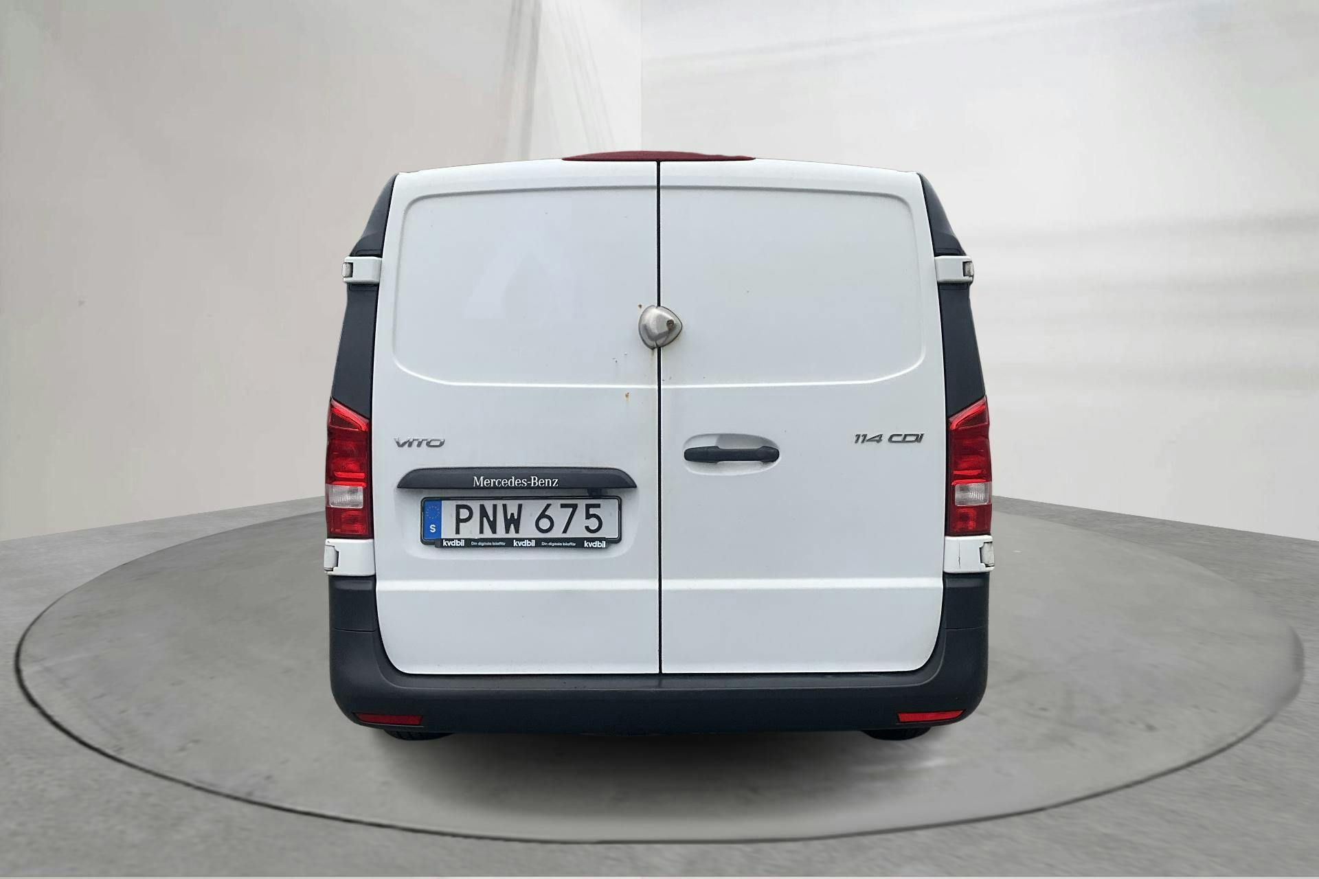 Mercedes Vito 114 CDI W640 (136hk) - 18 723 mil - Automat - vit - 2018