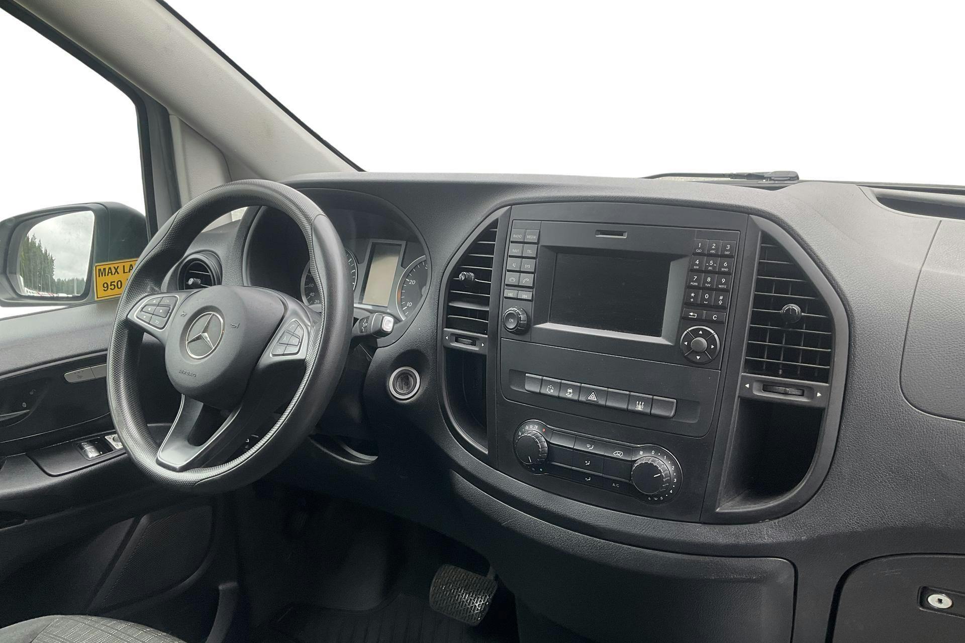 Mercedes Vito 114 CDI W640 (136hk) - 18 723 mil - Automat - vit - 2018