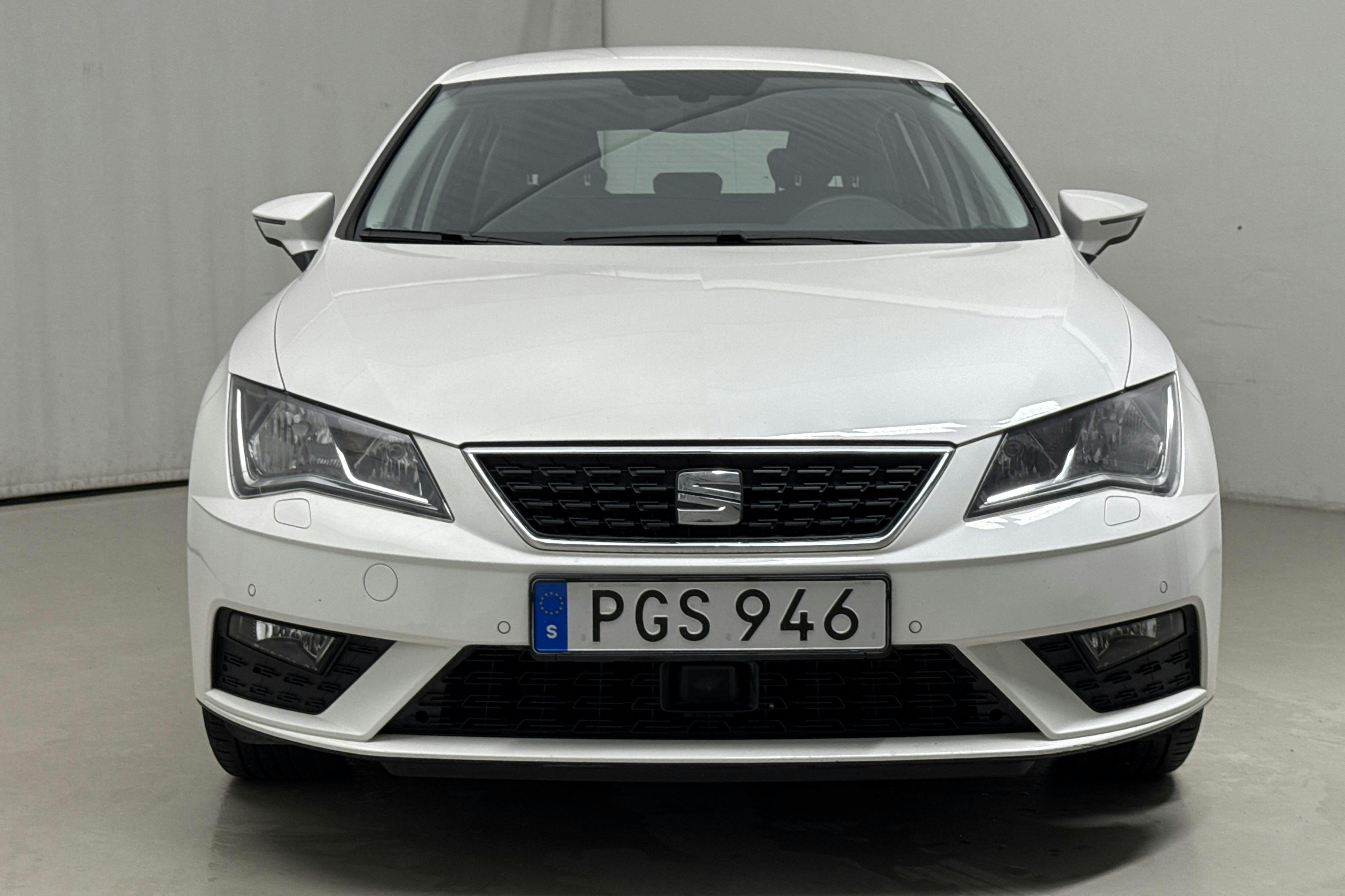 Seat Leon 1.2 TSI 5dr (110hk) - 76 610 km - Käsitsi - valge - 2017