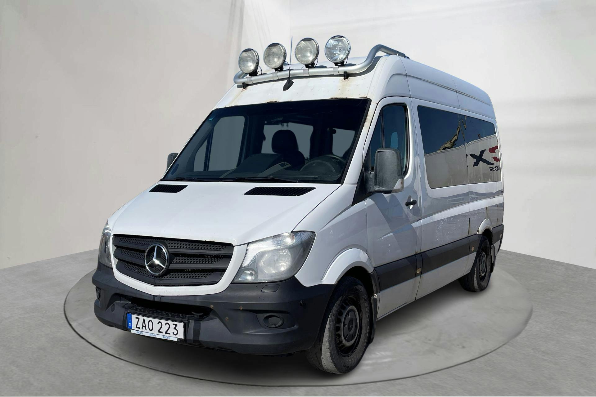 Presentation photo 1 of 16: Mercedes Sprinter 316 CDI (163hk) - 294 600 km - Automatic - white - 2018