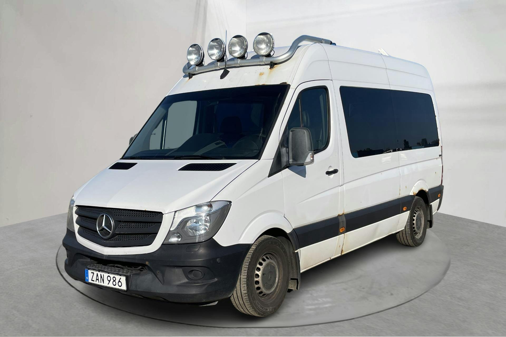 Presentationsfoto 1 av 20: Mercedes Sprinter 316 CDI (163hk) - 32 540 mil - Automat - vit - 2018
