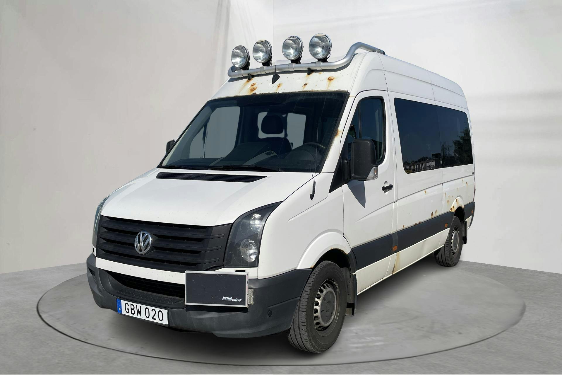 Presentation photo 1 of 17: VW Crafter 35 2.0 TDI Skåp (163hk) - 316 810 km - Manual - white - 2015