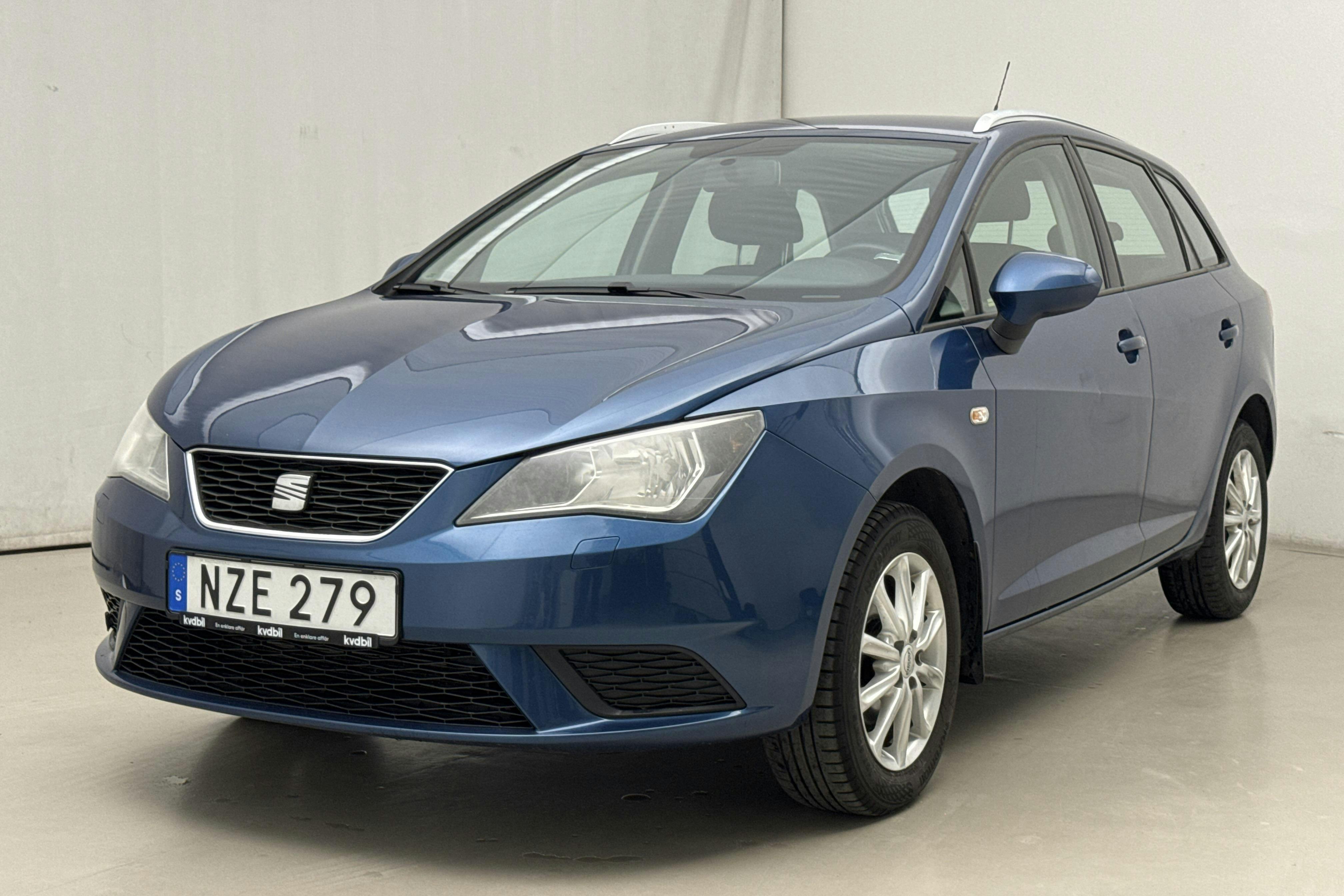 Seat Ibiza 1.2 TSI ST (85hk) - 12 283 mil - Manuell - blå - 2013