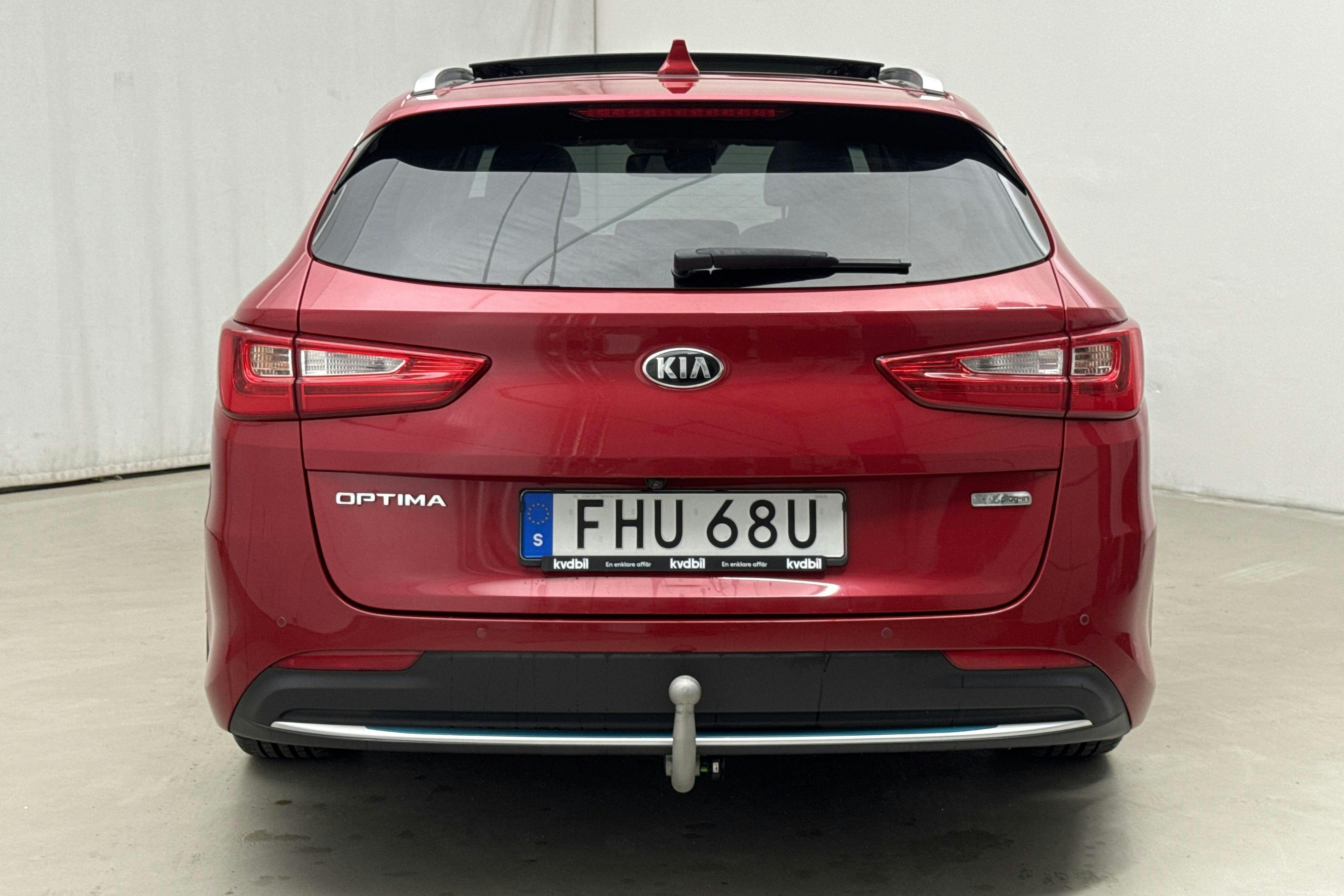 KIA Optima 2.0 GDi Plug-in Hybrid SW (205hk) - 10 299 mil - Automat - röd - 2019