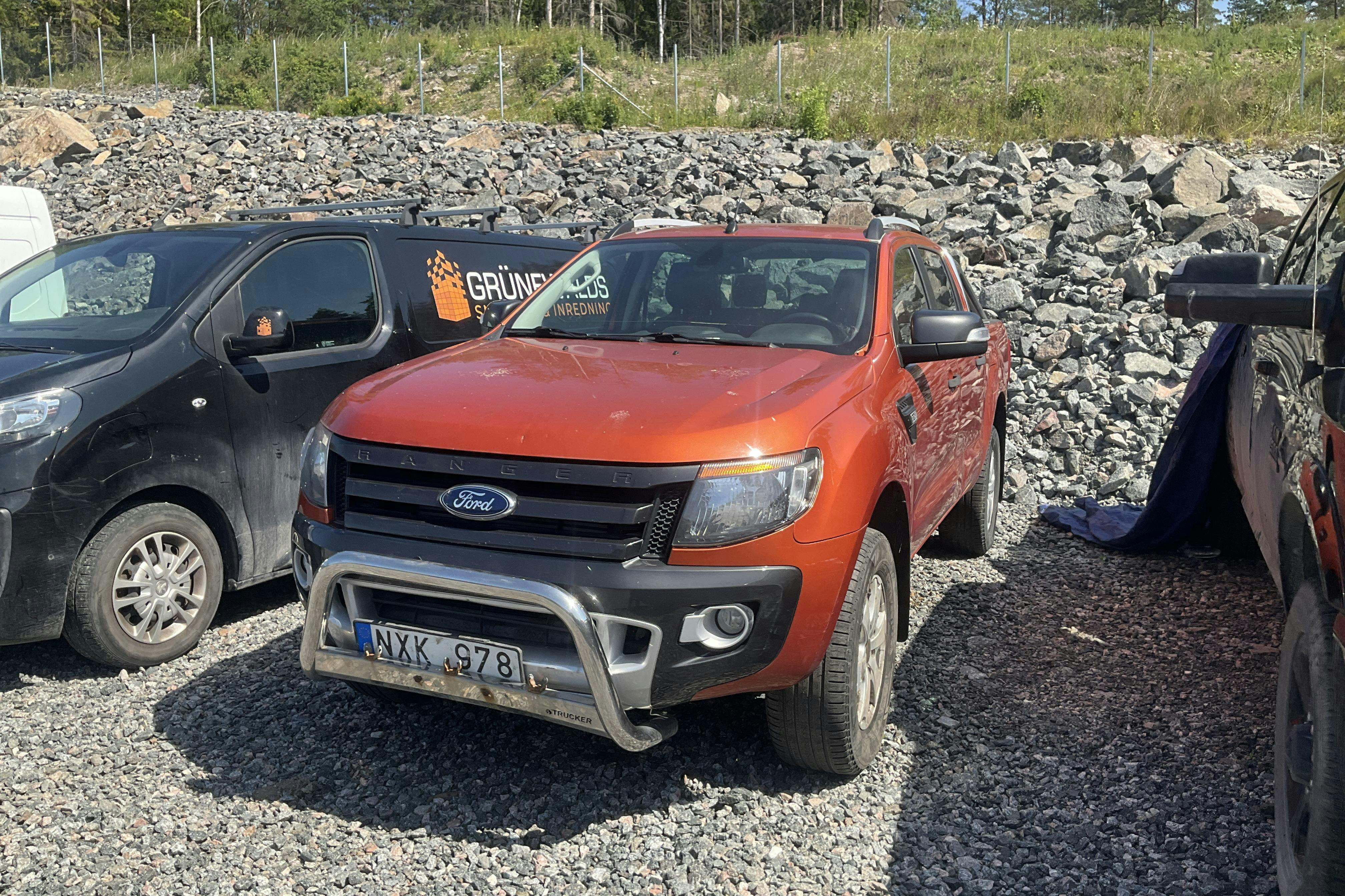 Ford Ranger 3.2 TDCi 4WD (200hk) - 223 630 km - Automatic - orange - 2013