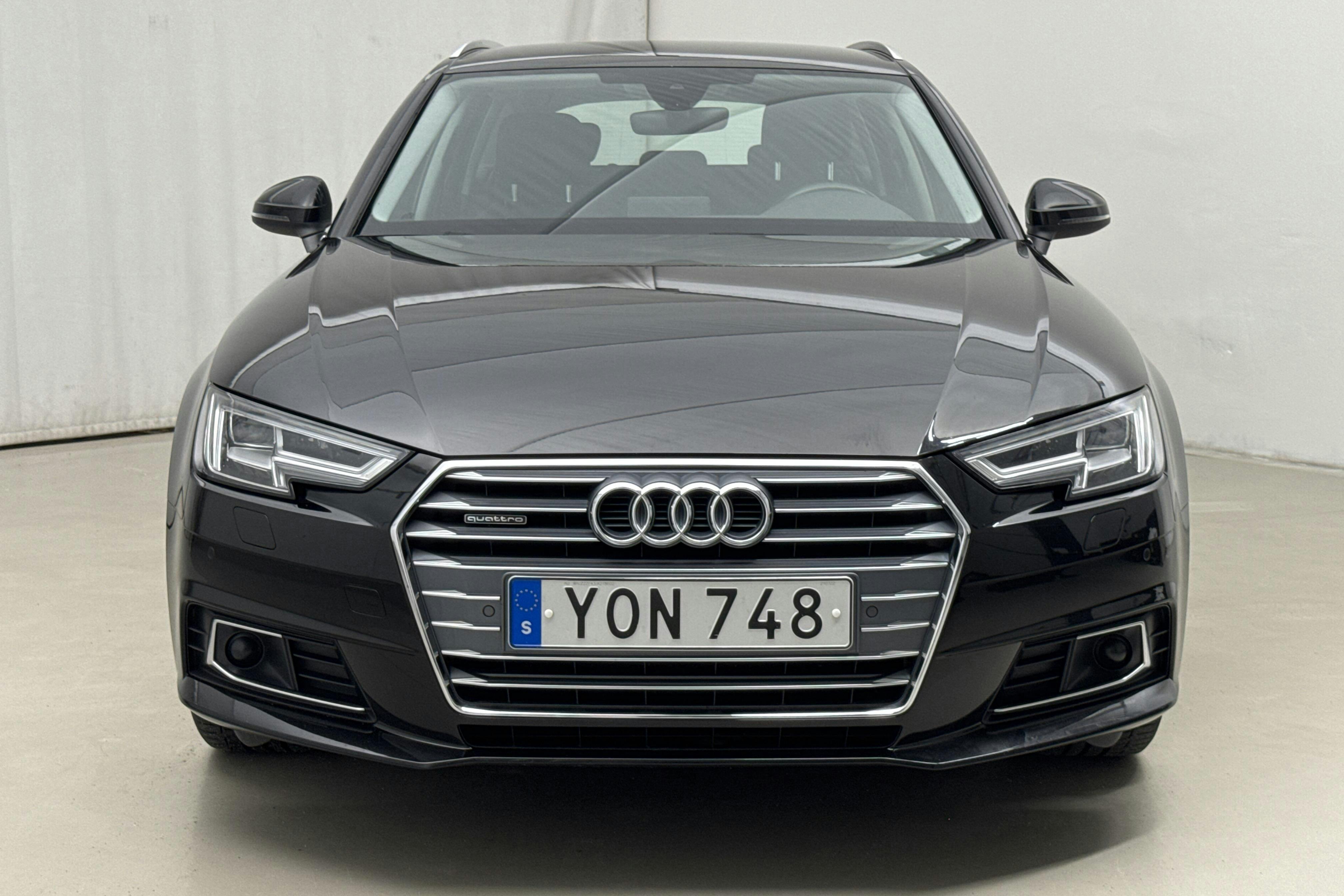 Audi A4 2.0 TDI Avant quattro (190hk) - 14 390 mil - Automat - svart - 2018
