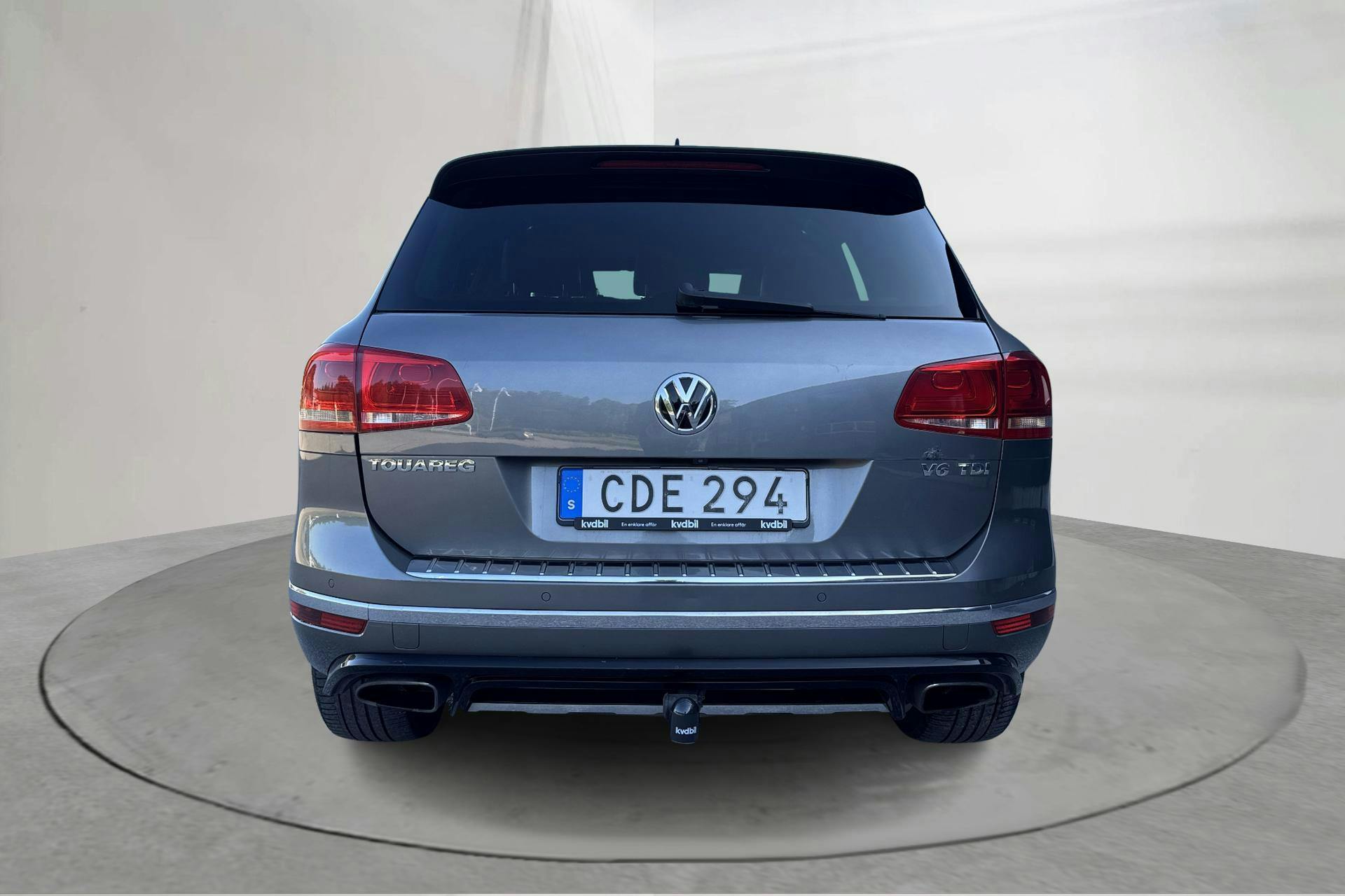 VW Touareg 3.0 TDI BlueMotion Technology (204hk) - 28 787 mil - Automat - grå - 2017