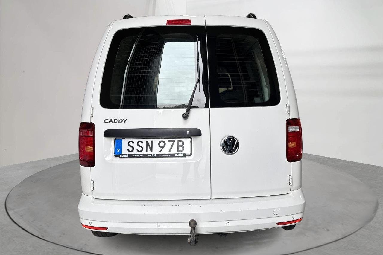 VW Caddy 2.0 TDI Skåp (75hk) - 113 390 km - Käsitsi - valge - 2019