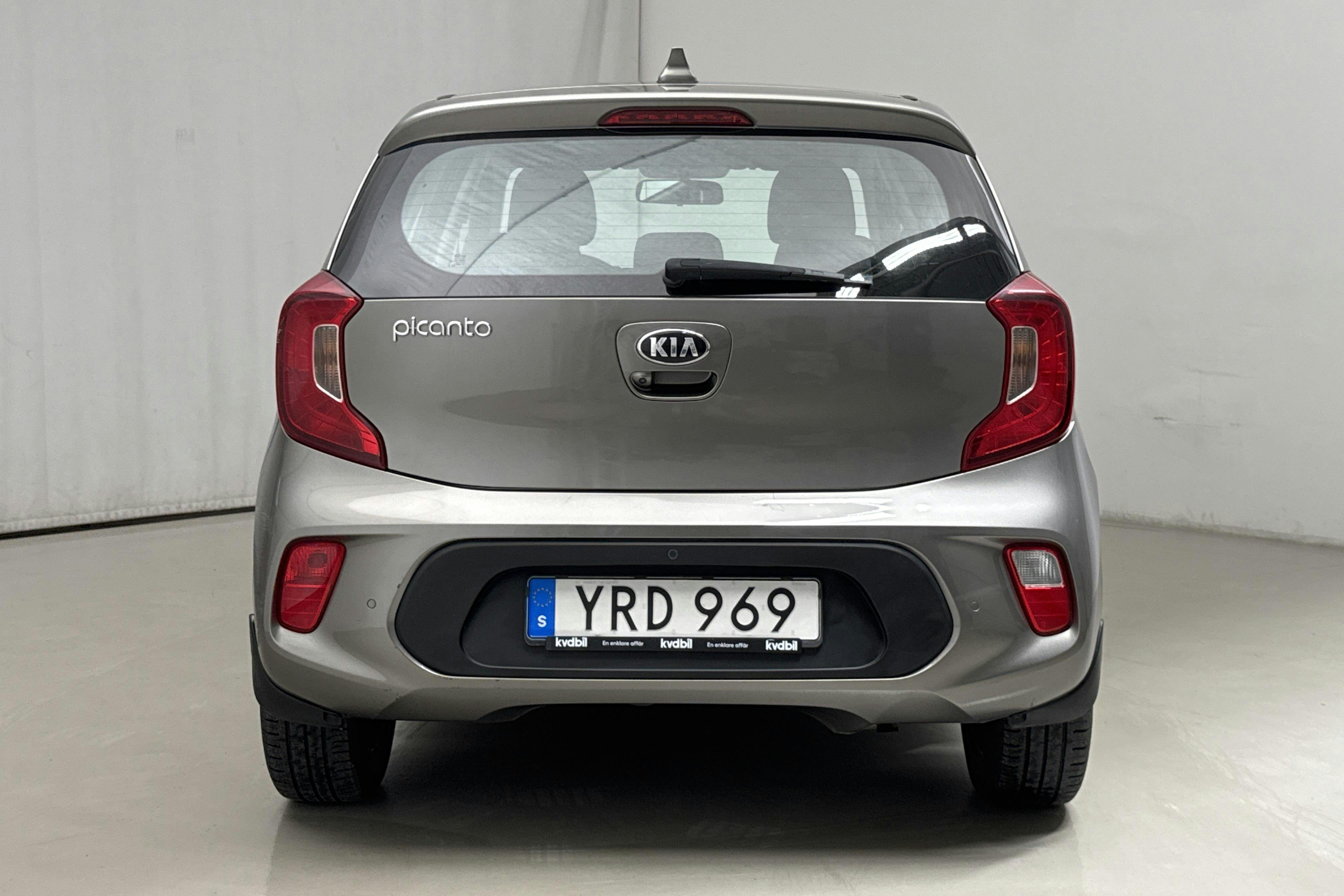 KIA Picanto 1.0 5dr (67hk) - 50 820 km - Käsitsi - hall - 2019