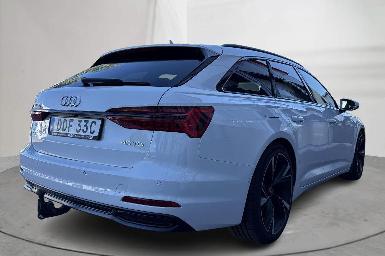 Audi A6 Avant 40 TDI (204hk) - 13 312 mil - Automat - vit - 2019