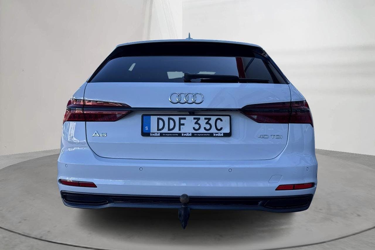 Audi A6 Avant 40 TDI (204hk) - 13 312 mil - Automat - vit - 2019