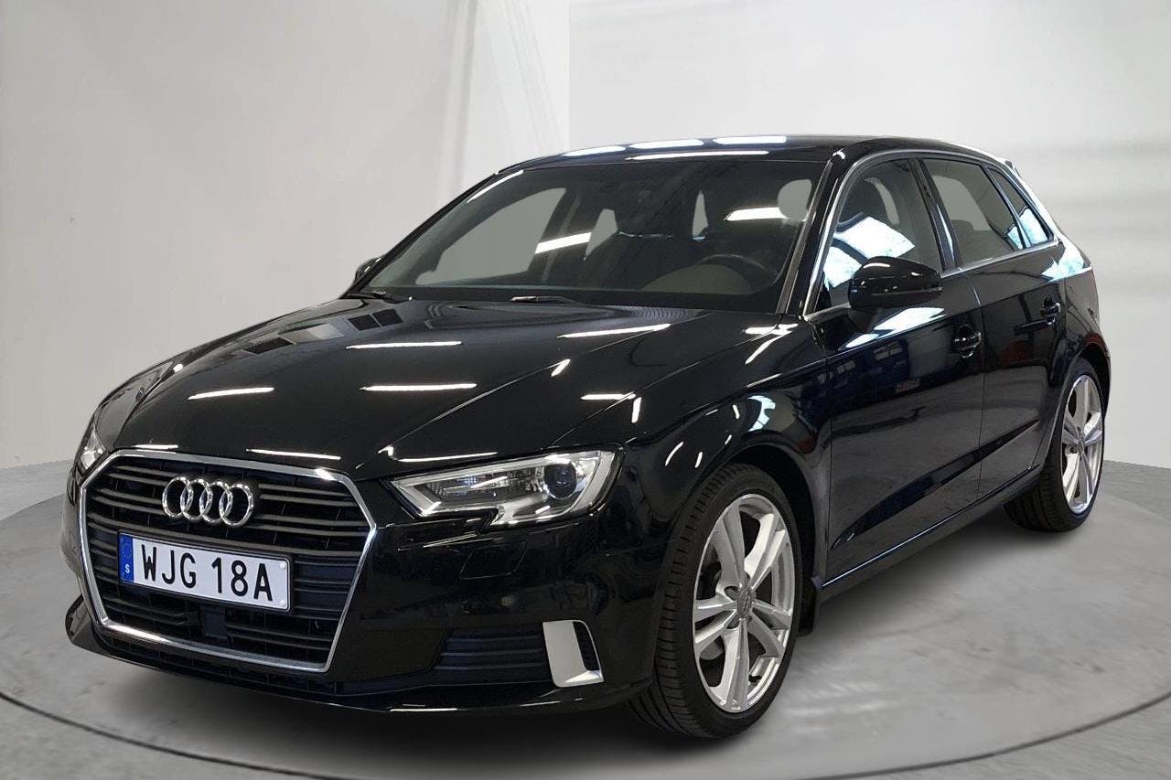 Audi A3 Sportback 35 TFSI (150hk) - 10 280 mil - Automat - svart - 2020