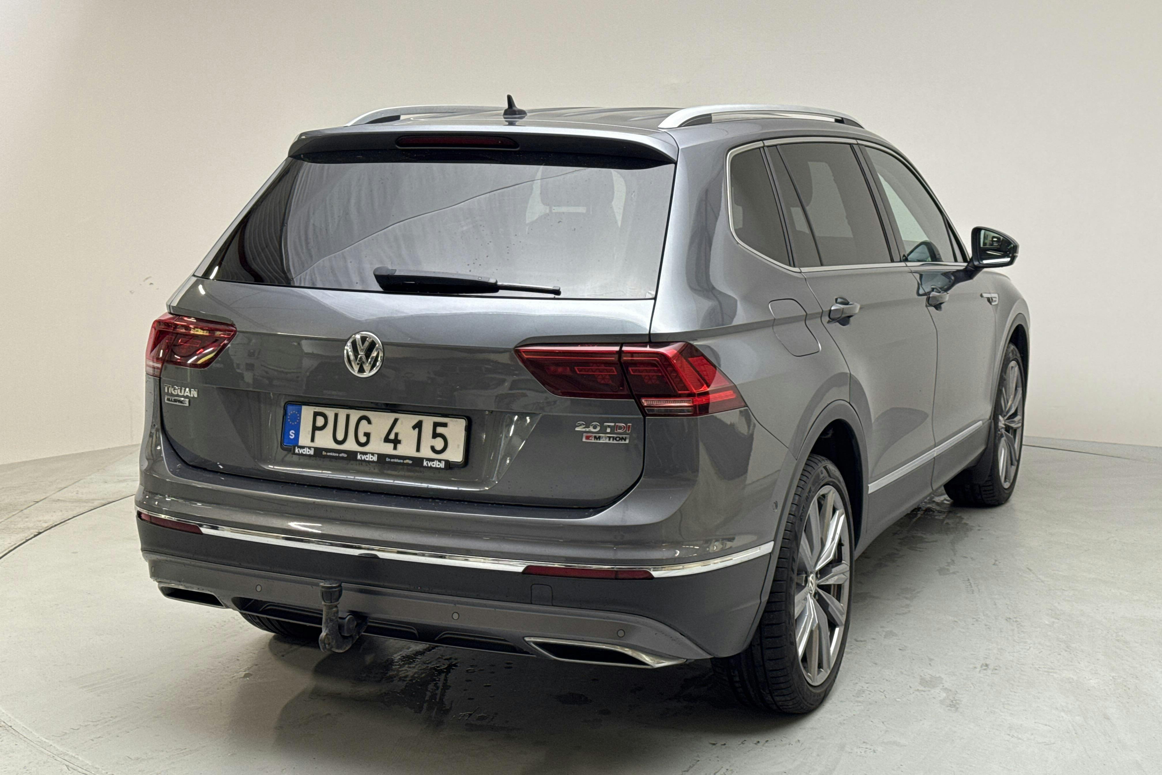 VW Tiguan Allspace 2.0 TDI 4MOTION (190hk) - 109 780 km - Automatic - Dark Grey - 2018