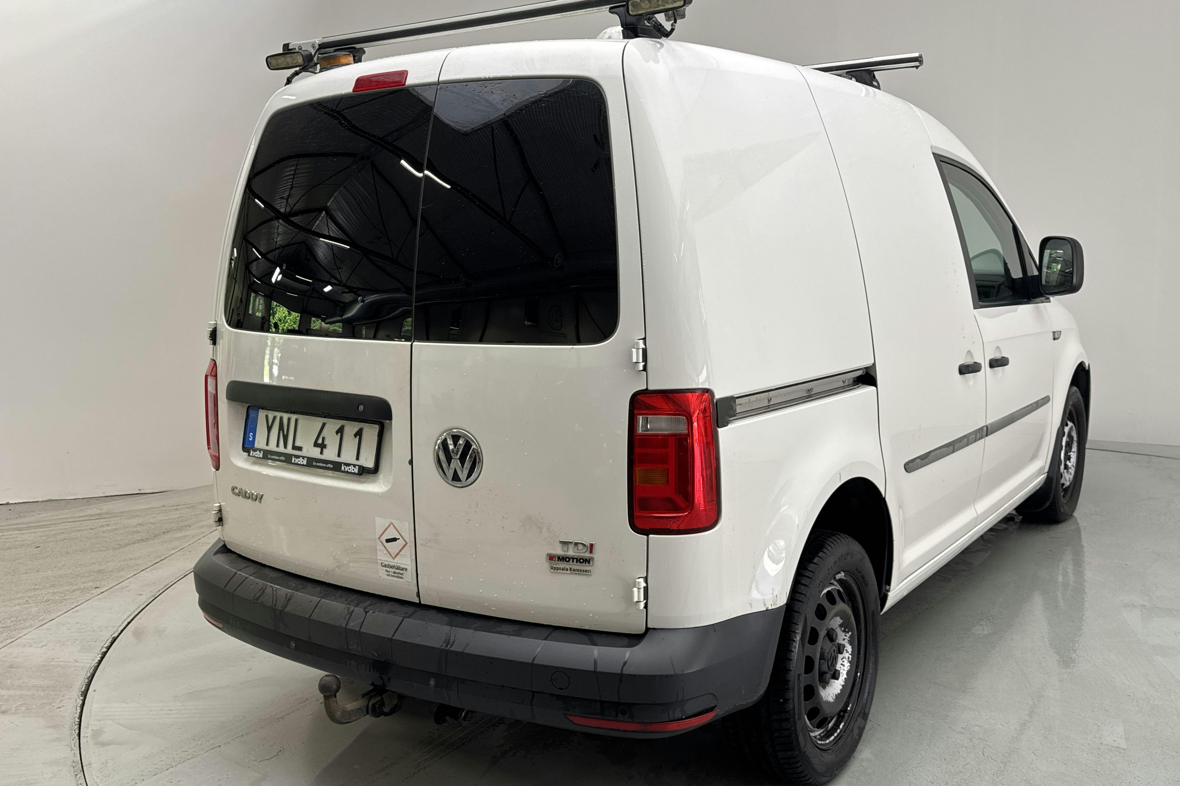VW Caddy 2.0 TDI Skåp 4MOTION (122hk) - 20 172 mil - Manuell - vit - 2017