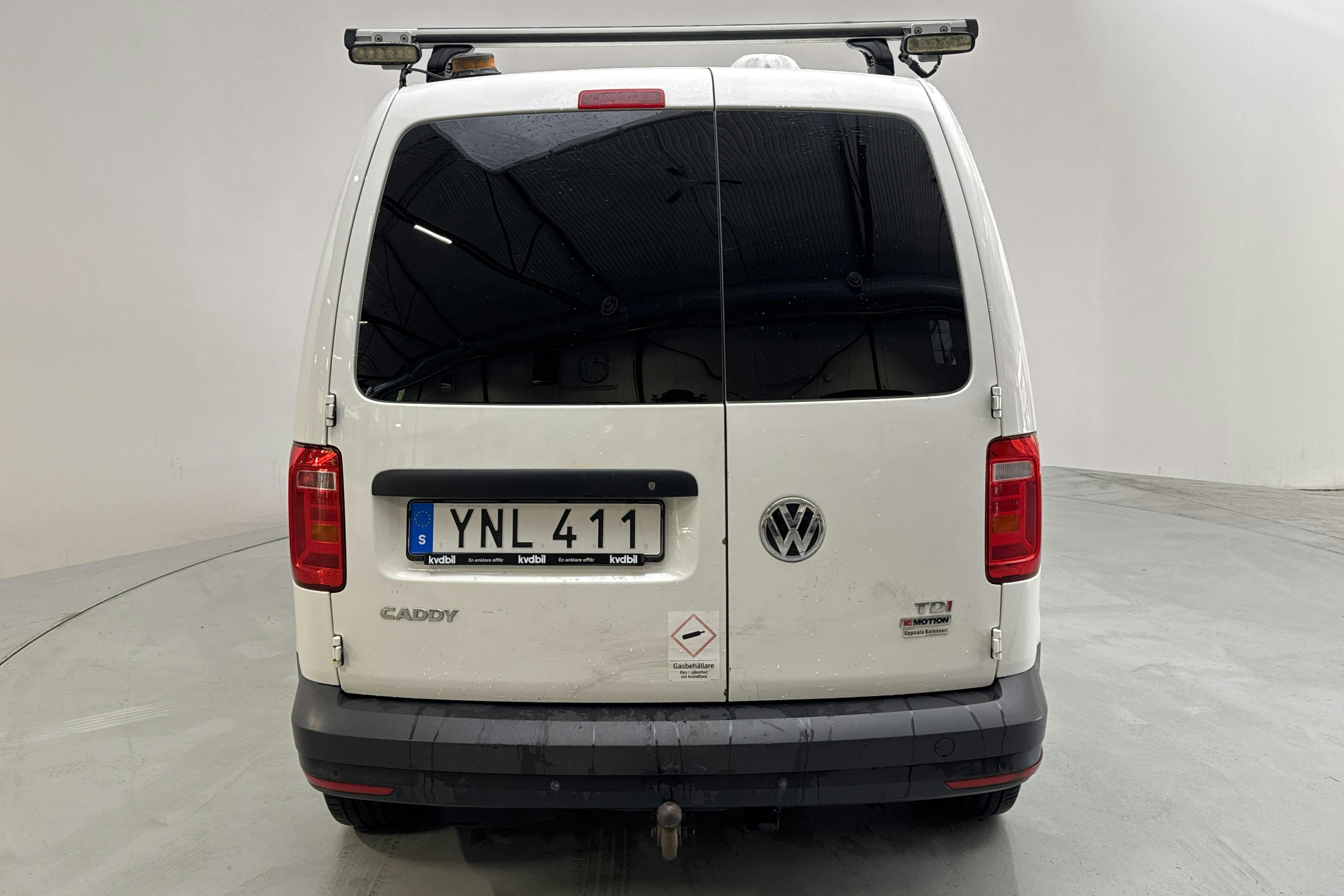 VW Caddy 2.0 TDI Skåp 4MOTION (122hk) - 20 172 mil - Manuell - vit - 2017