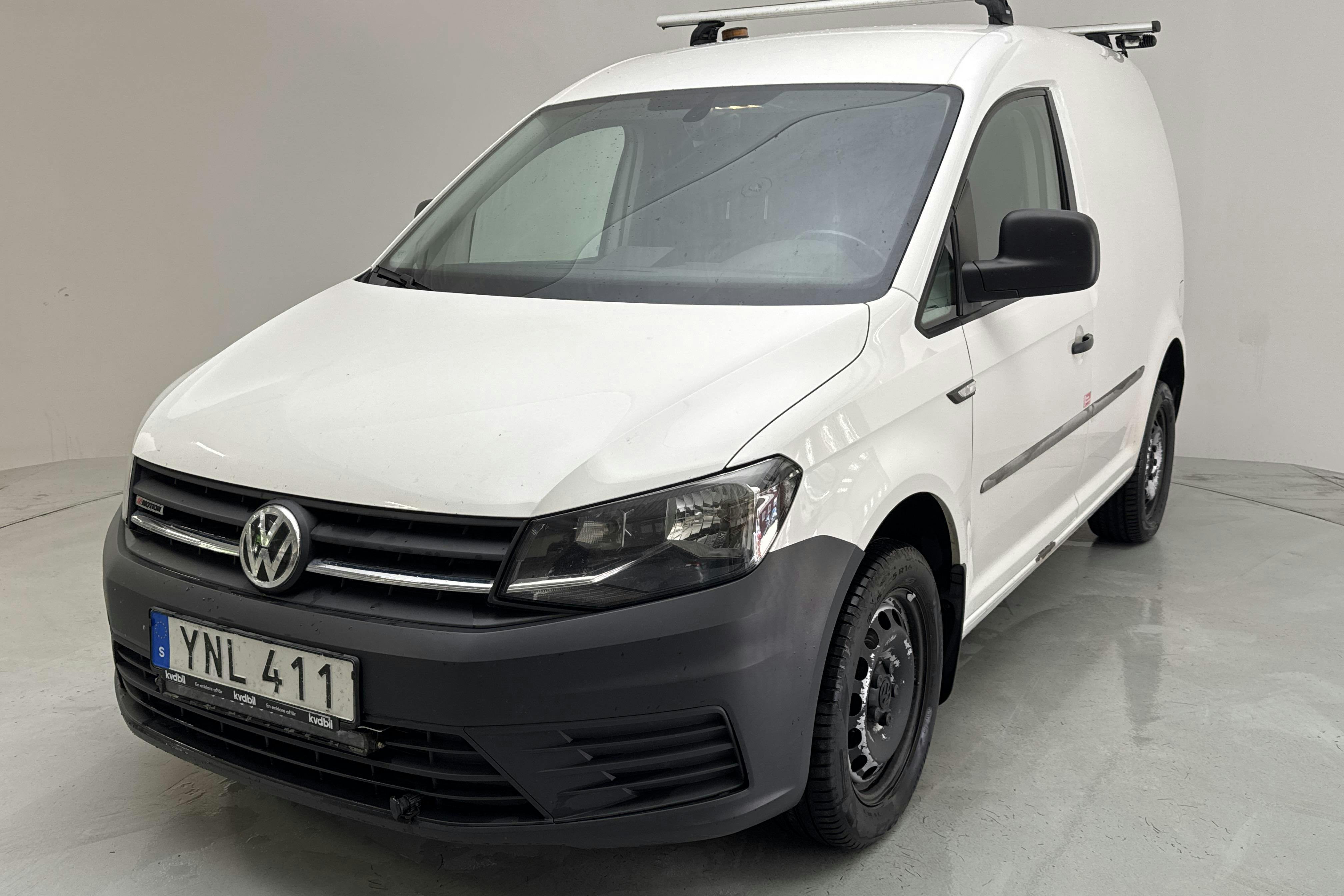 VW Caddy 2.0 TDI Skåp 4MOTION (122hk) - 20 172 mil - Manuell - vit - 2017