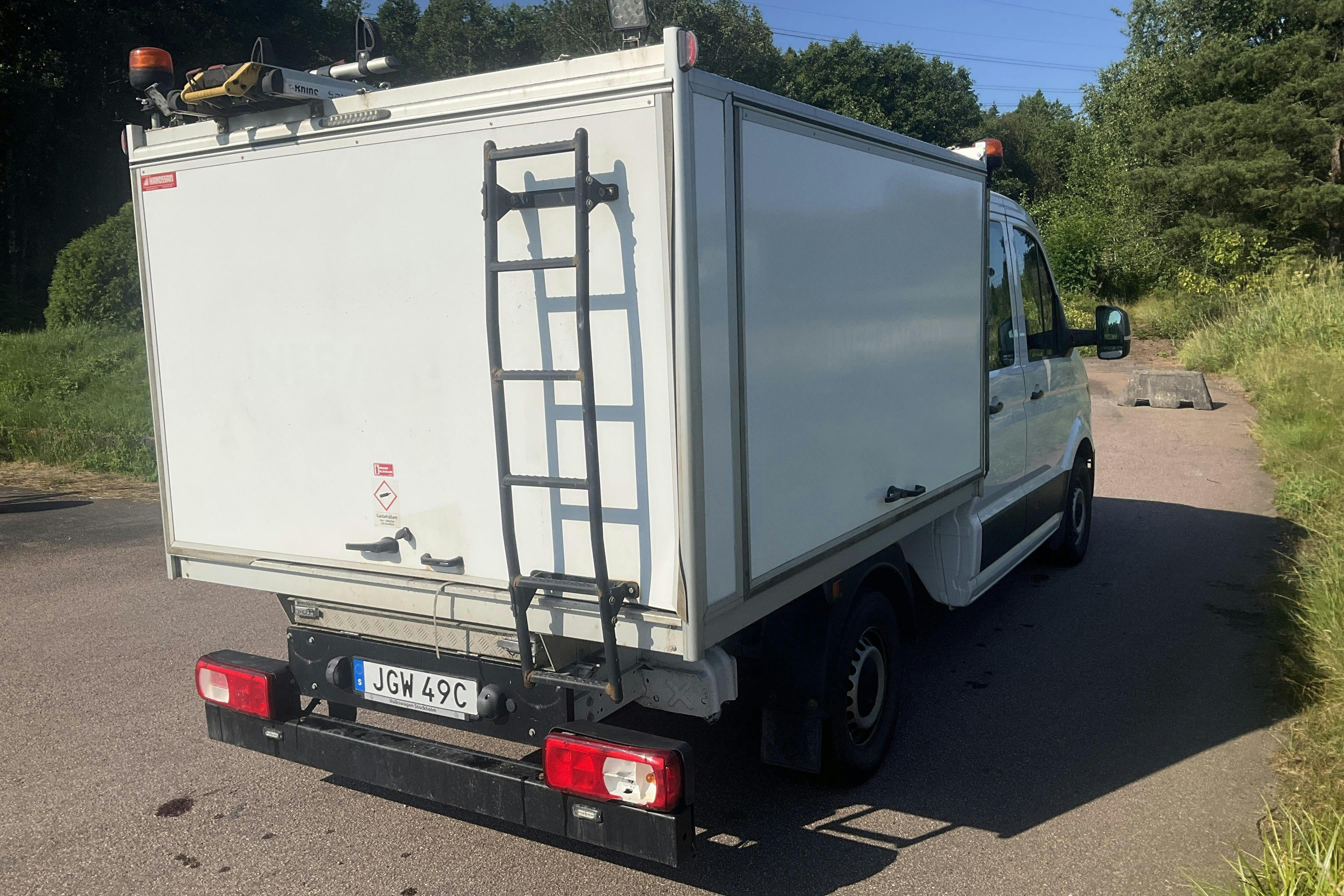 VW Crafter 35 2.0 TDI Chassi 4Motion (140hk) - 16 464 mil - Manuell - vit - 2019