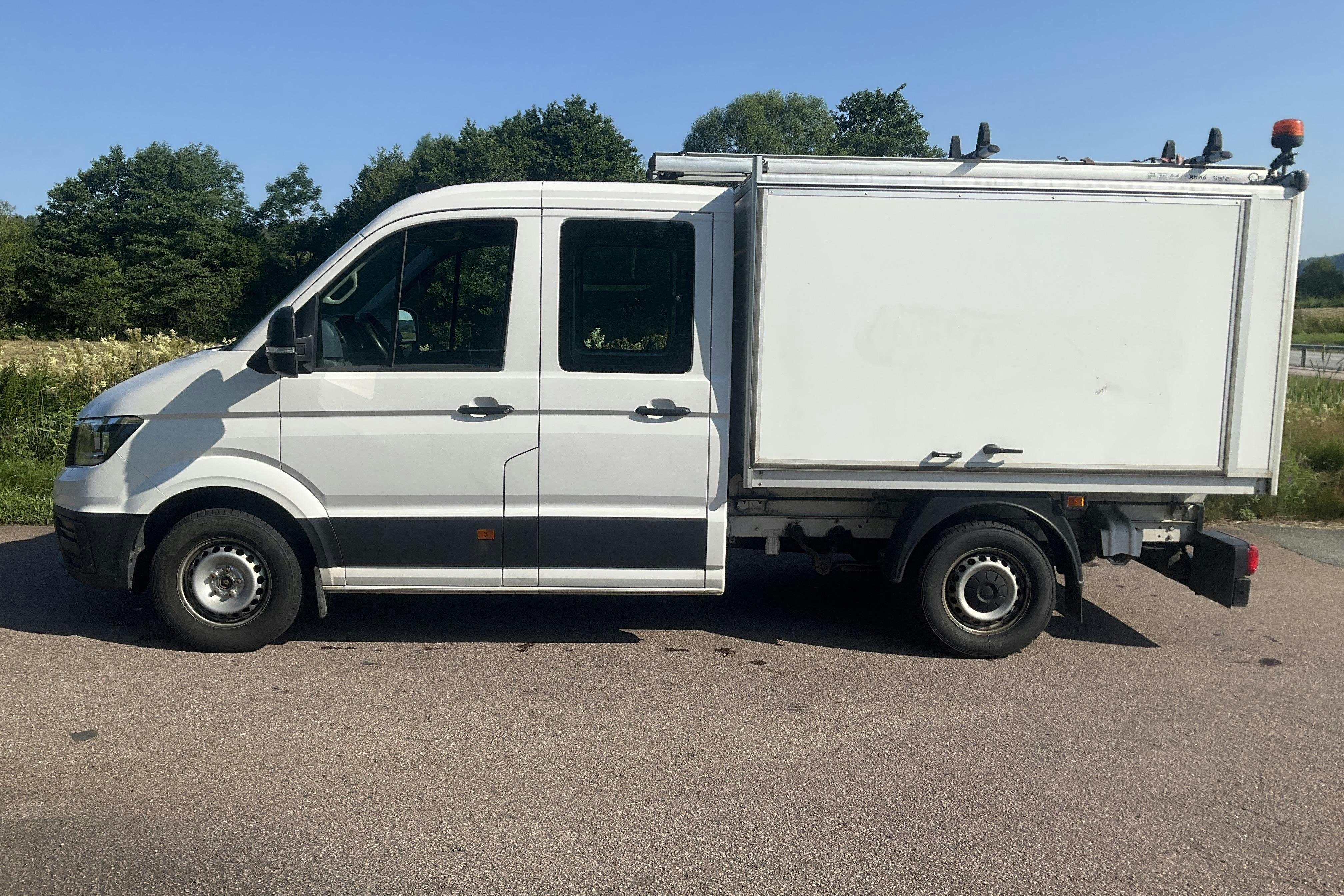 Presentationsfoto 2 av 14: VW Crafter 35 2.0 TDI Chassi 4Motion (140hk) - 16 464 mil - Manuell - vit - 2019
