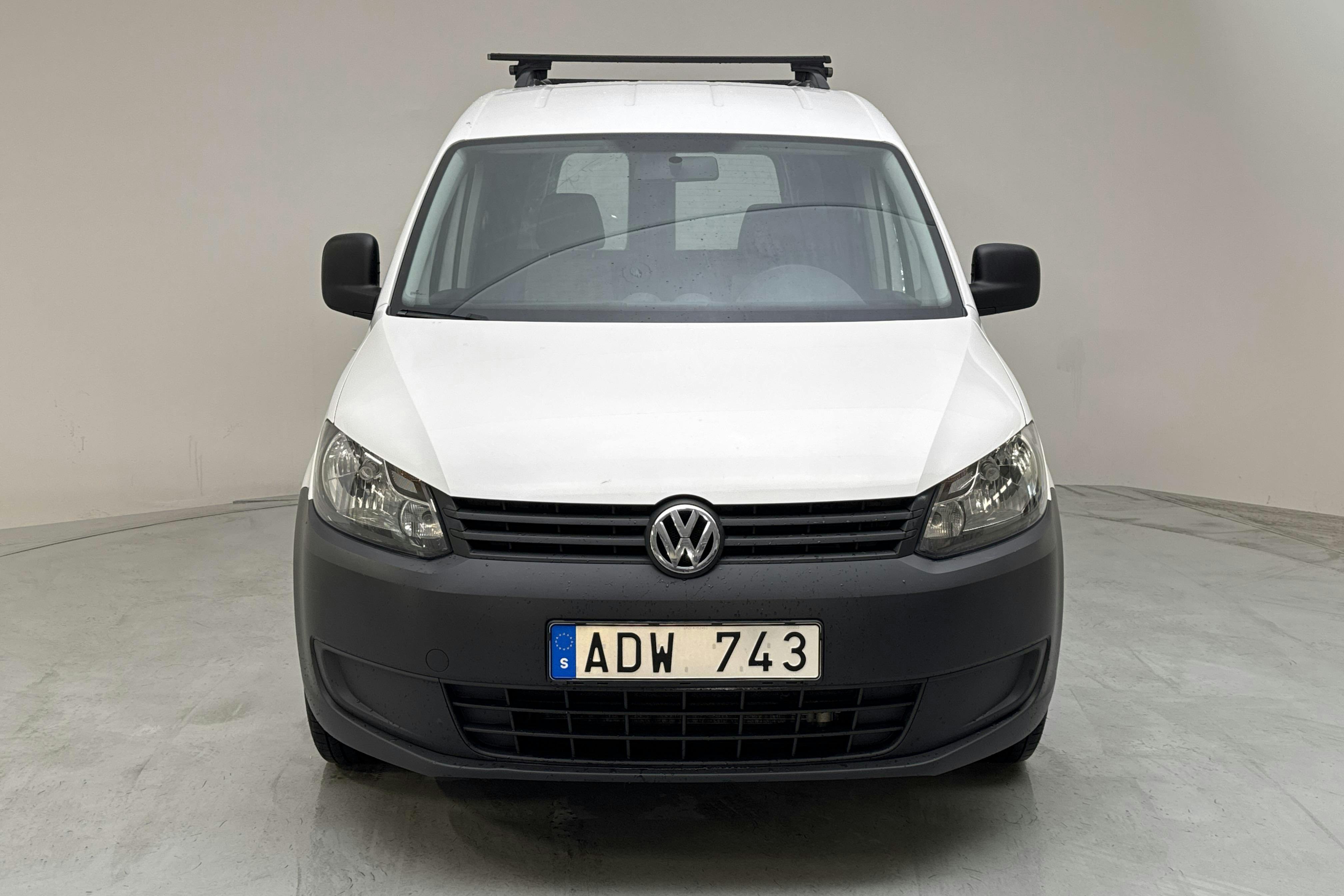 VW Caddy 1.6 TDI Skåp (75hk) - 9 825 mil - Manuell - vit - 2012