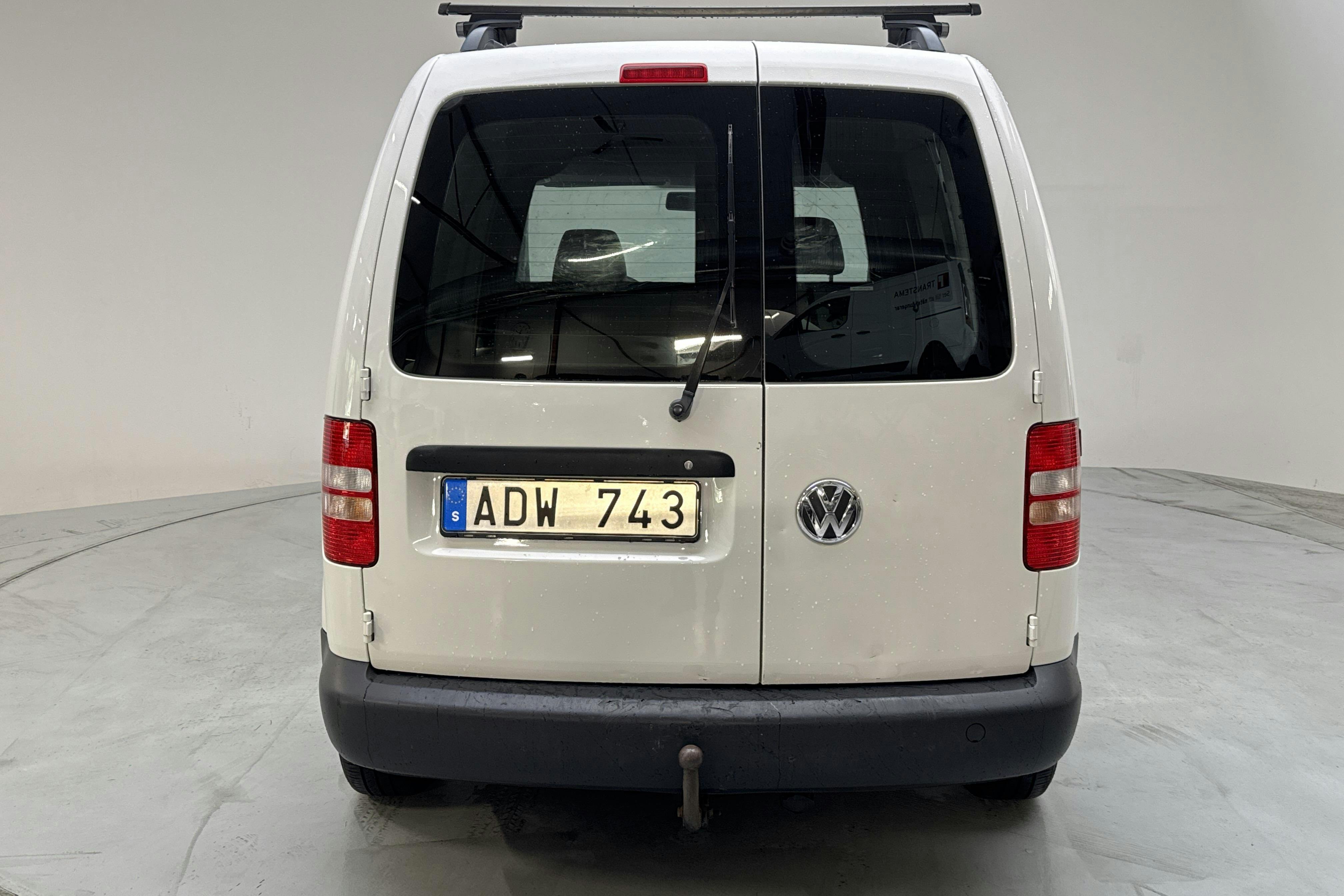 VW Caddy 1.6 TDI Skåp (75hk) - 9 825 mil - Manuell - vit - 2012