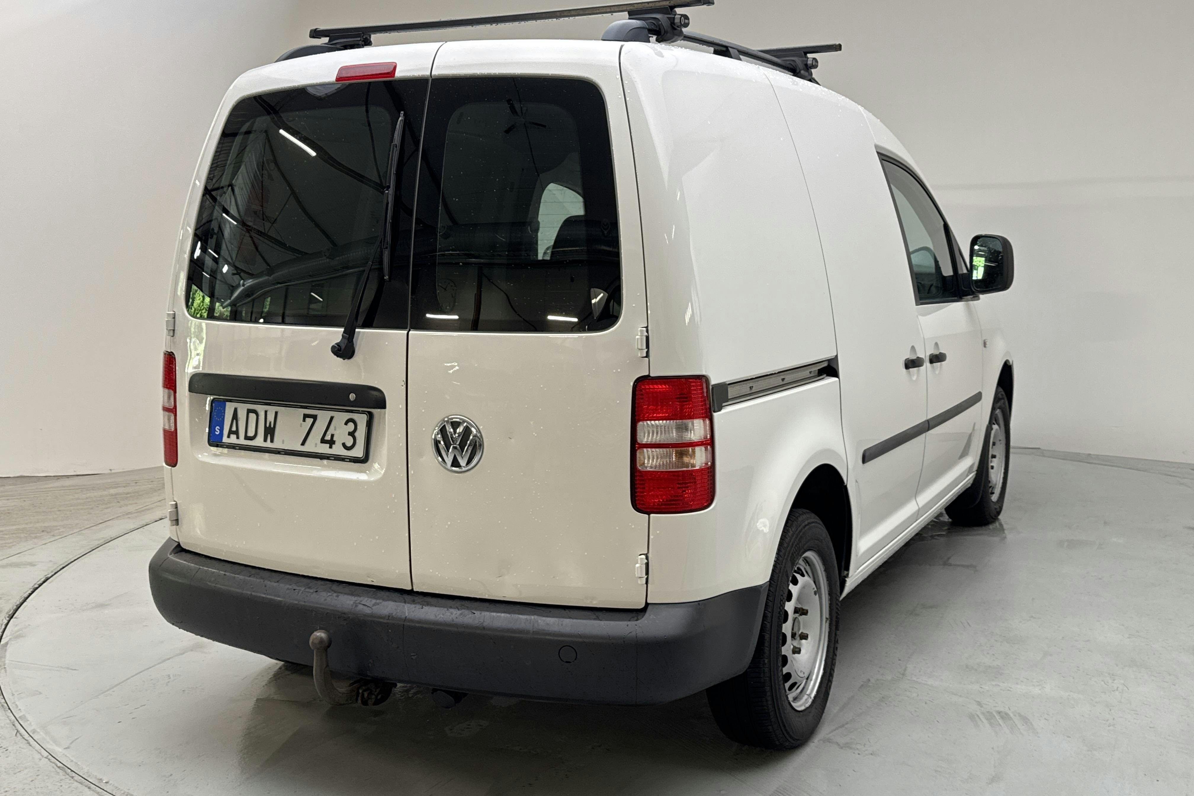 VW Caddy 1.6 TDI Skåp (75hk) - 9 825 mil - Manuell - vit - 2012