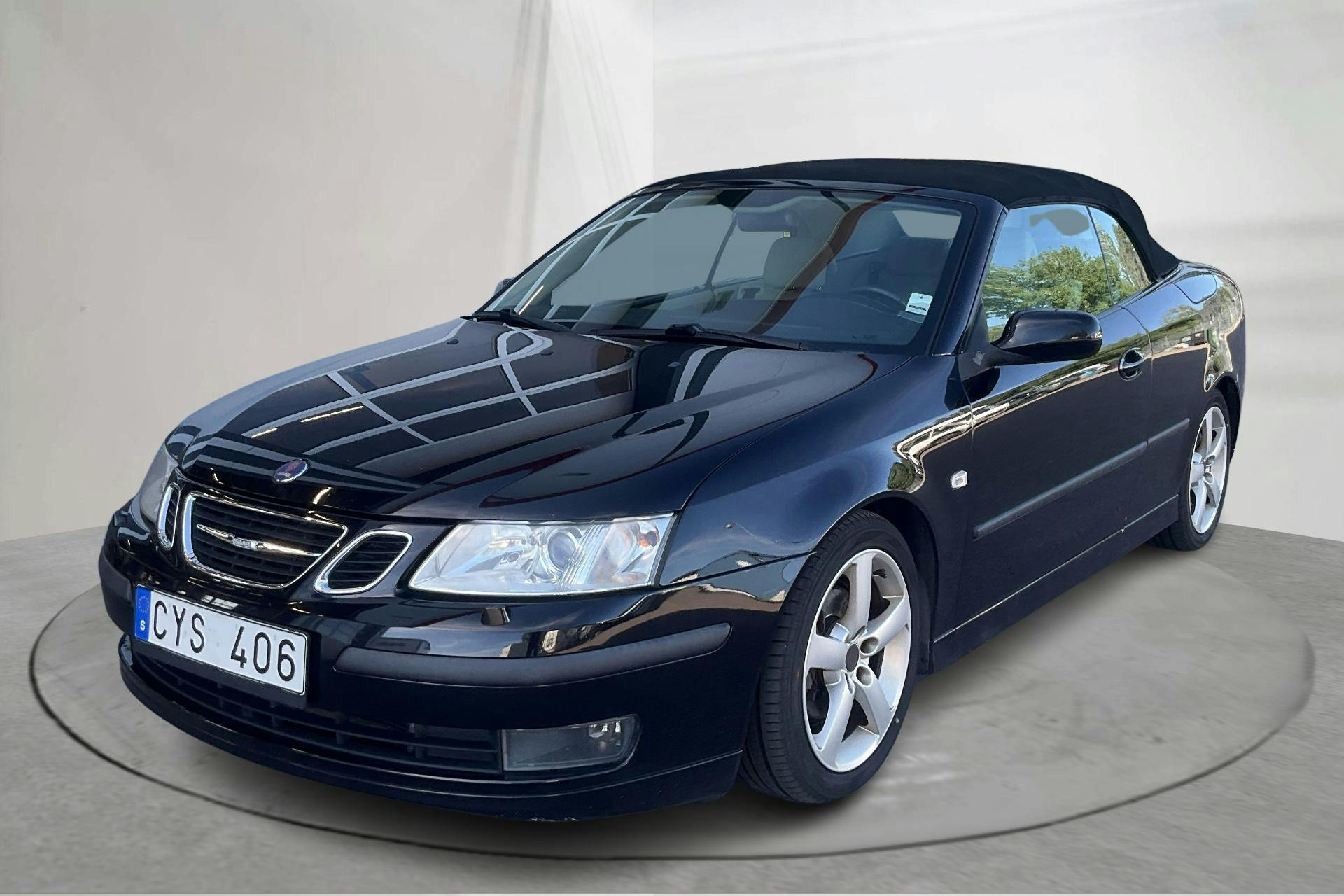 Saab 9-3 2.0T Cabriolet (210hk) - 21 590 mil - Automat - svart - 2007