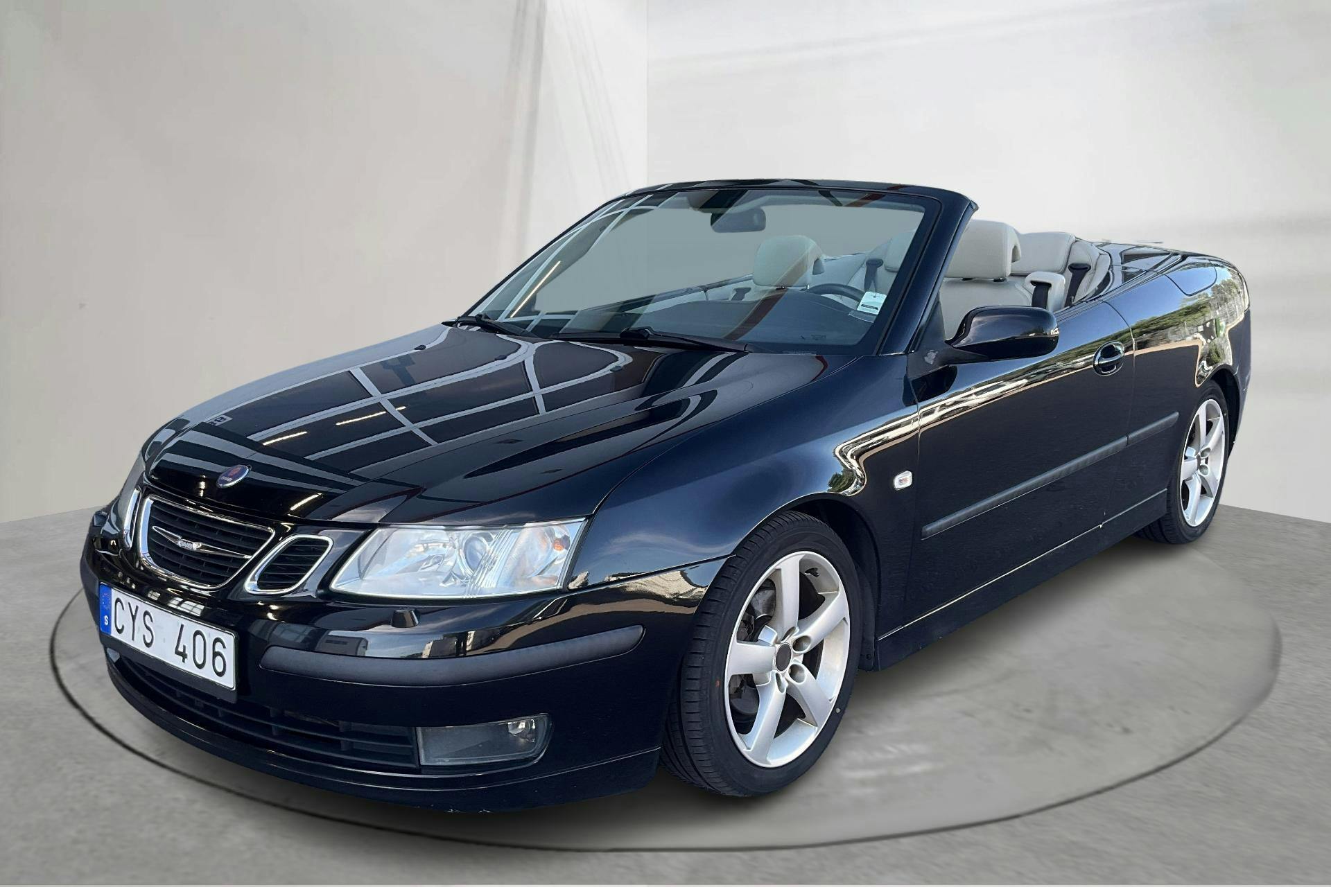 Saab 9-3 2.0T Cabriolet (210hk) - 21 590 mil - Automat - svart - 2007