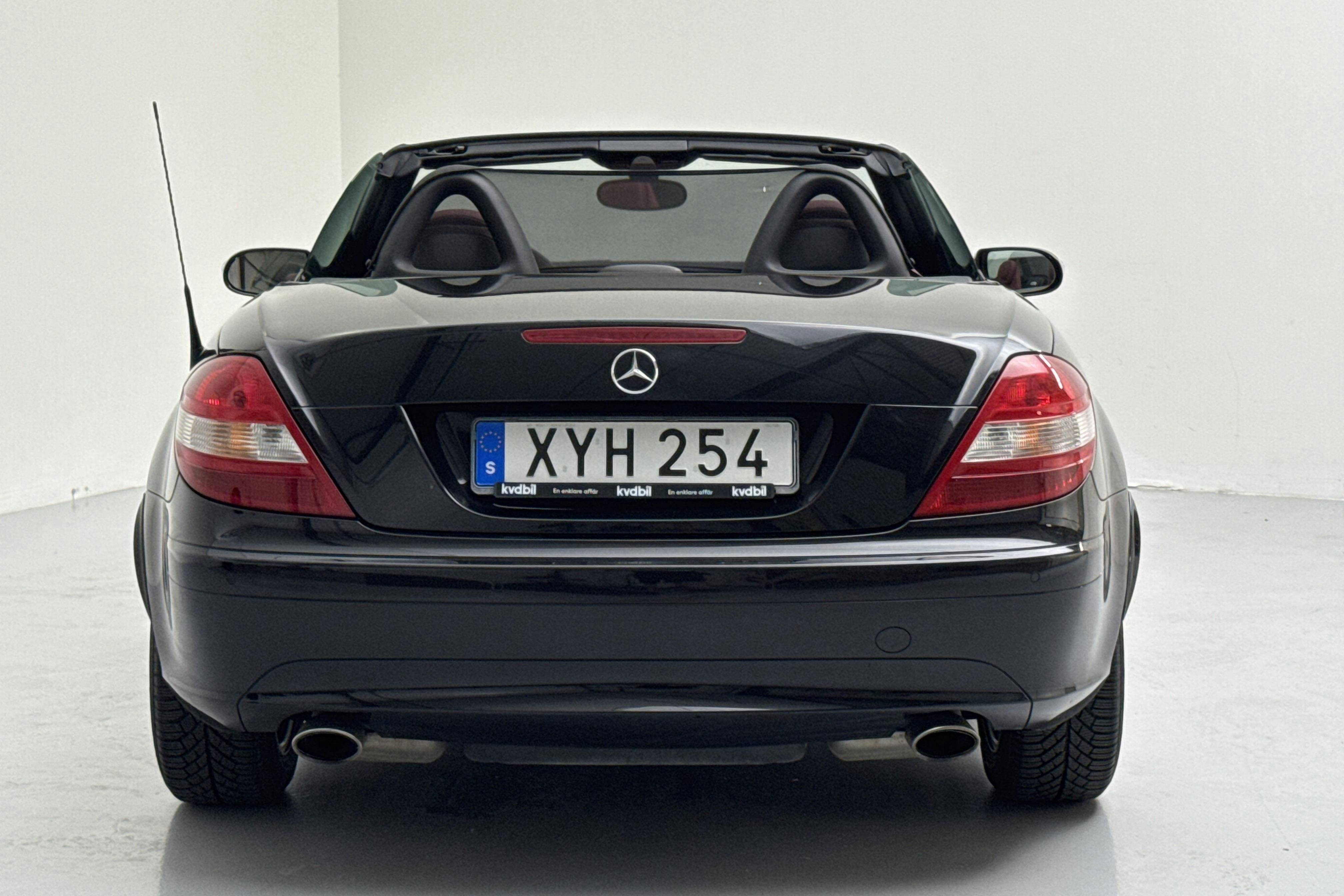 Mercedes SLK 280 R171 (231hk) - 77 960 km - Automaatne - must - 2006