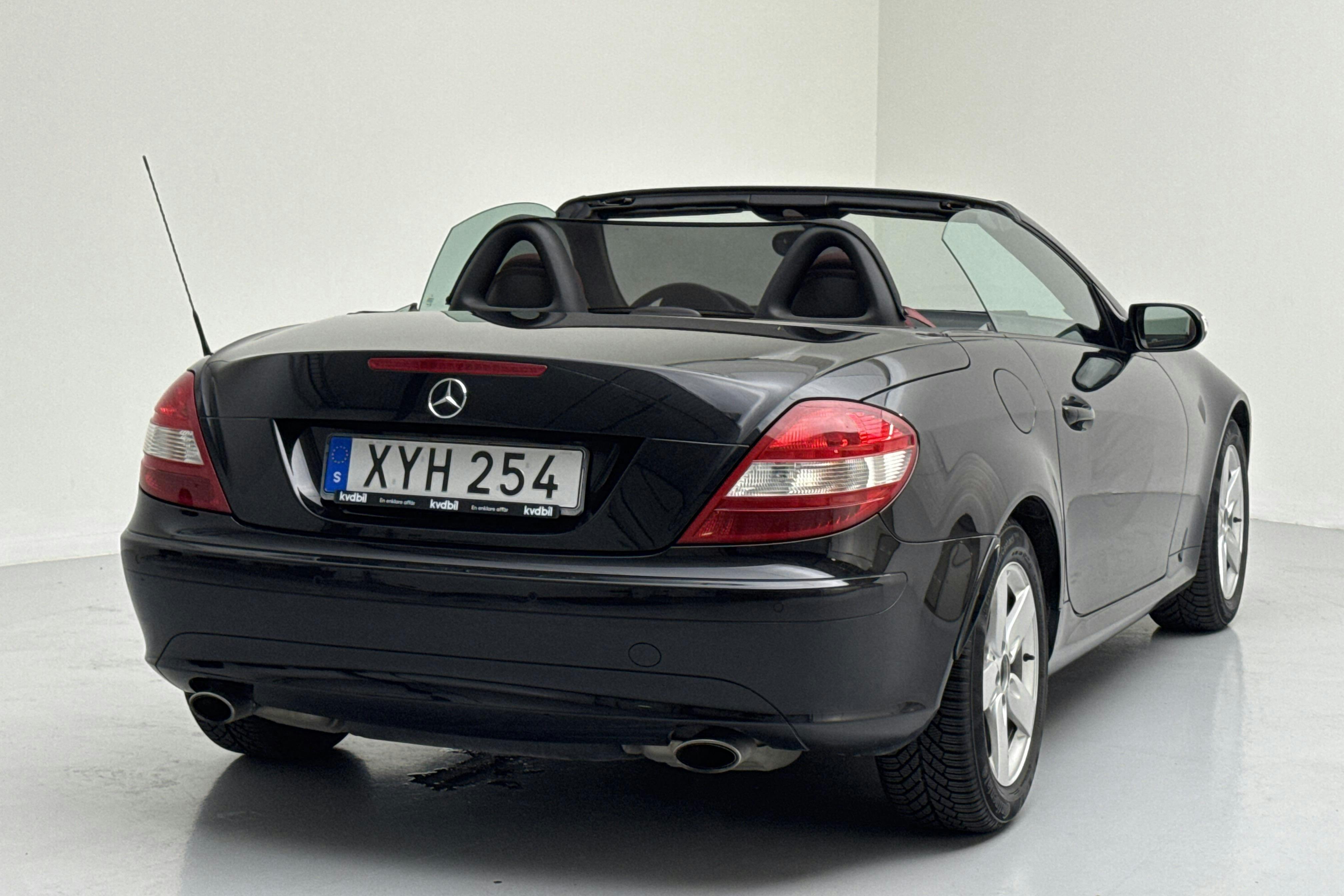 Mercedes SLK 280 R171 (231hk) - 77 960 km - Automaatne - must - 2006