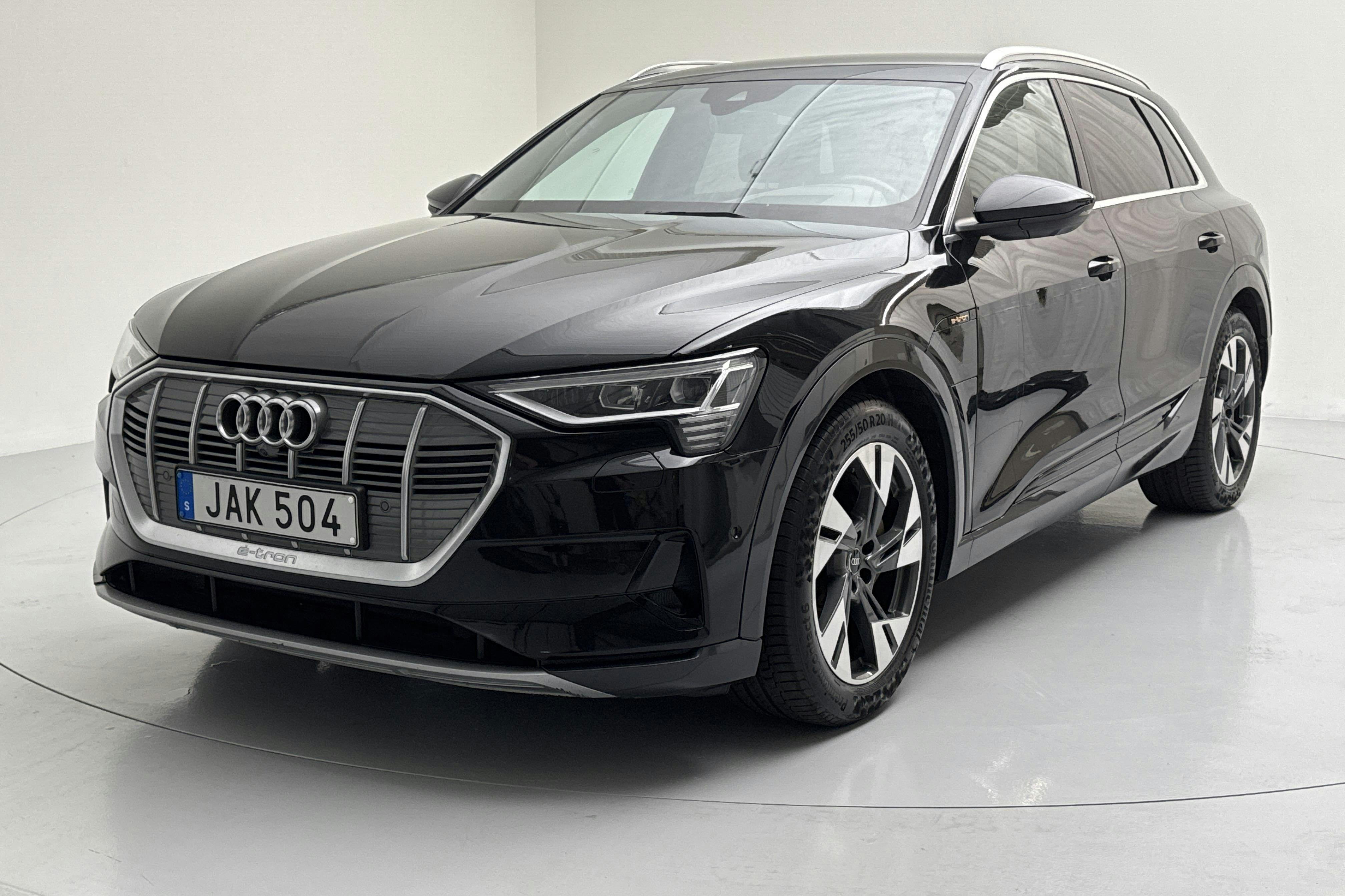 Audi e-tron 55 quattro 95 kWh (360hk) - 91 750 km - Automatyczna - czarny - 2022