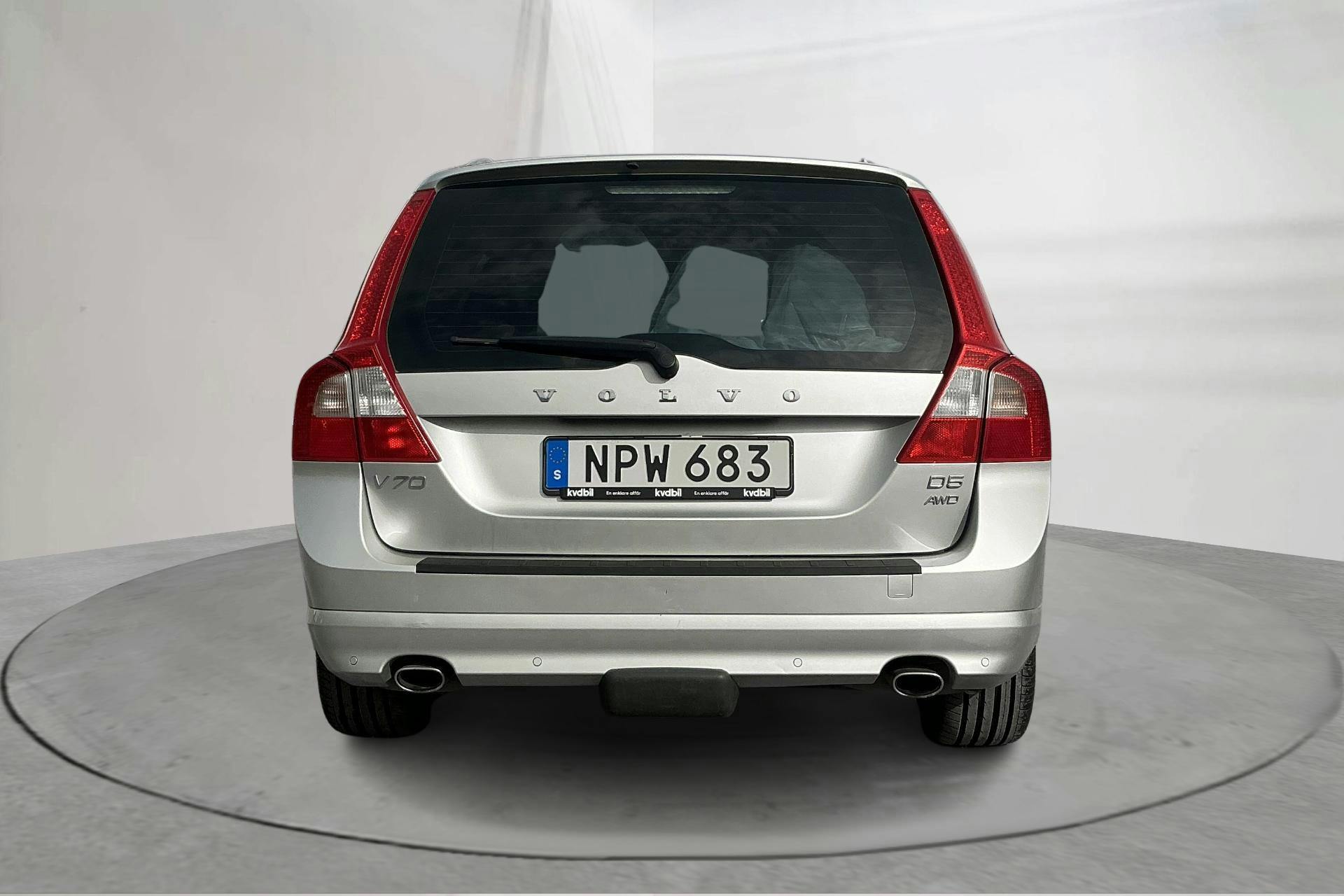 Volvo V70 II D5 AWD (215hk) - 27 787 mil - Automat - Light Grey - 2012