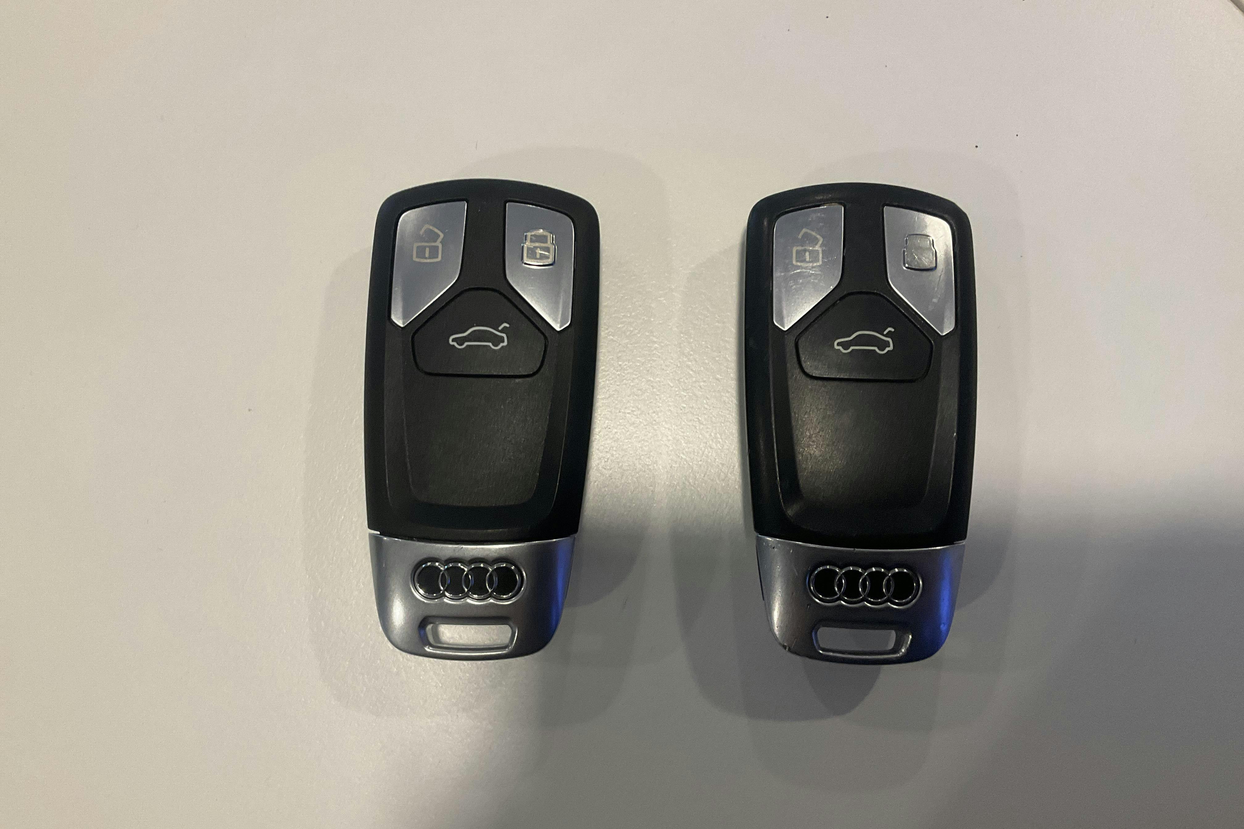 Presentationsfoto 17 av 17: Audi A4 2.0 TDI Avant quattro (190hk) - 11 127 mil - Automat - svart - 2018
