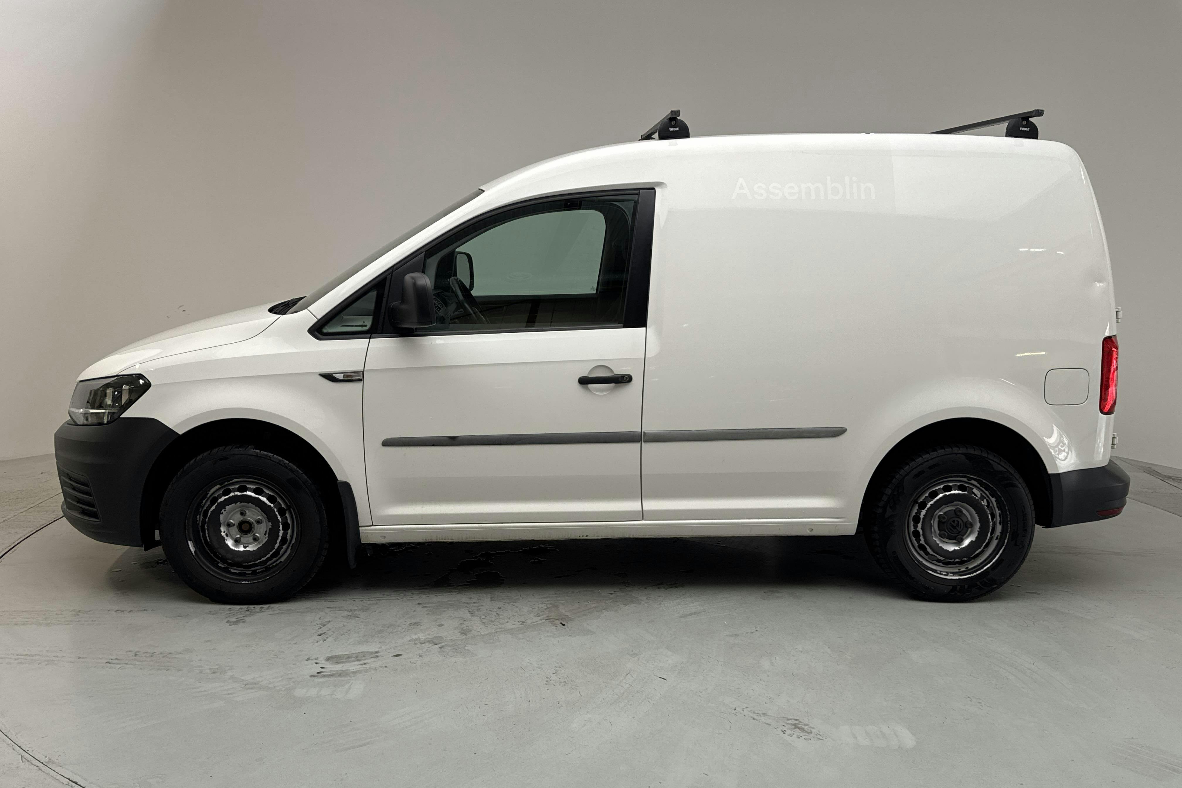 Presentation photo 2 of 11: VW Caddy 2.0 TDI Skåp (102hk) - 94 330 km - Manual - white - 2017