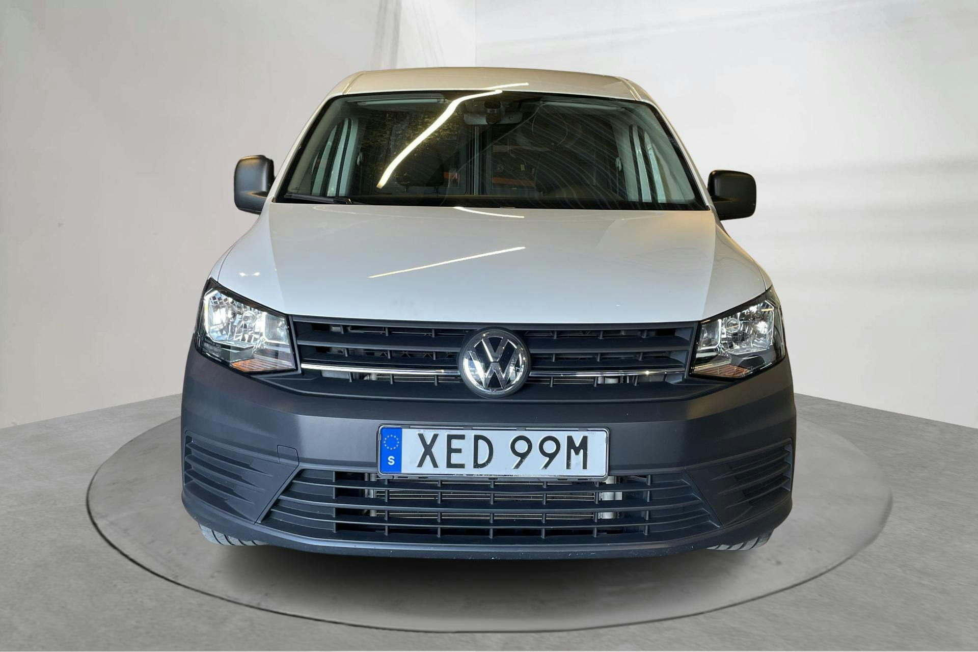 VW Caddy 1.4 TSI Skåp (125hk) - 3 779 mil - Automat - vit - 2019