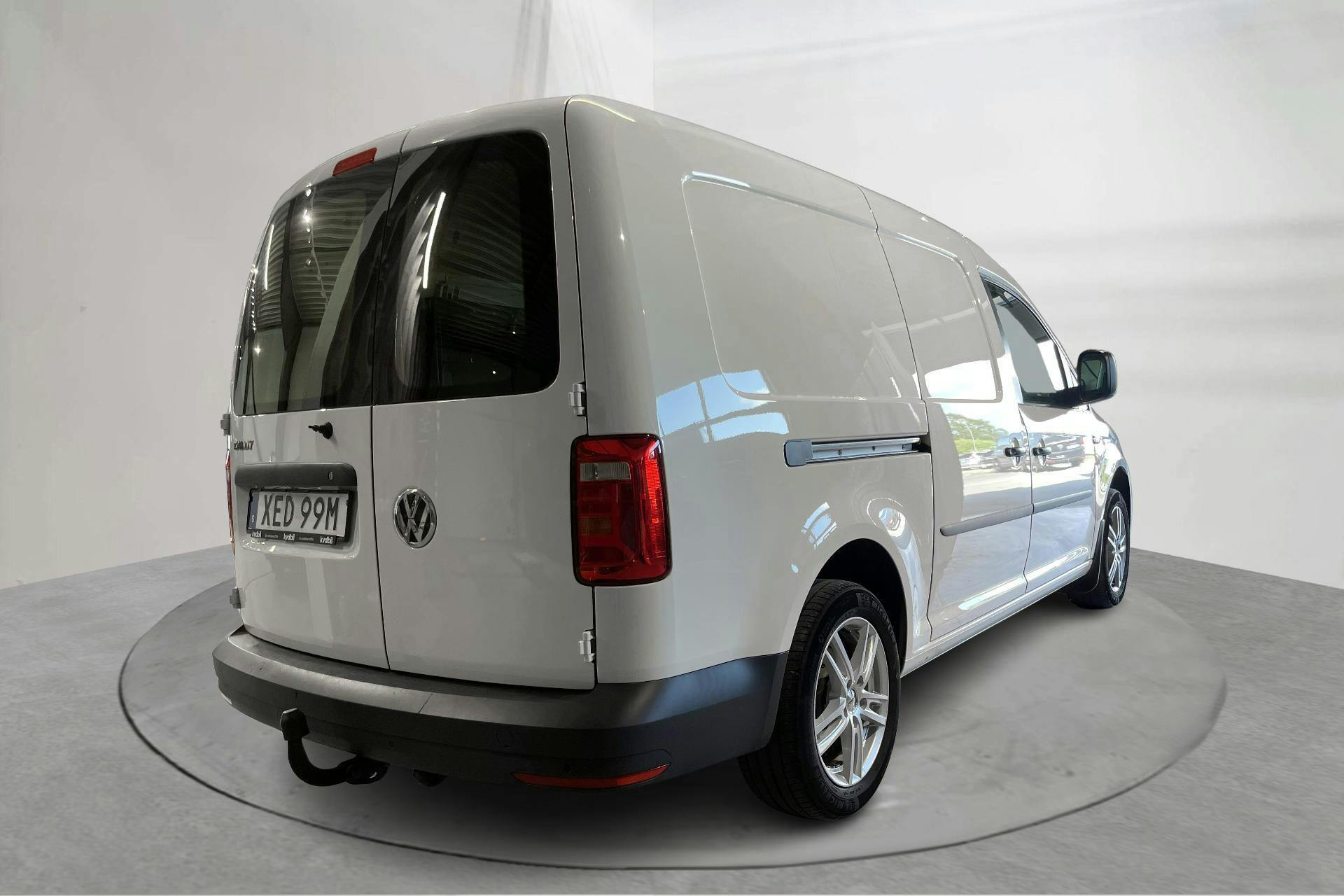 VW Caddy 1.4 TSI Skåp (125hk) - 3 779 mil - Automat - vit - 2019