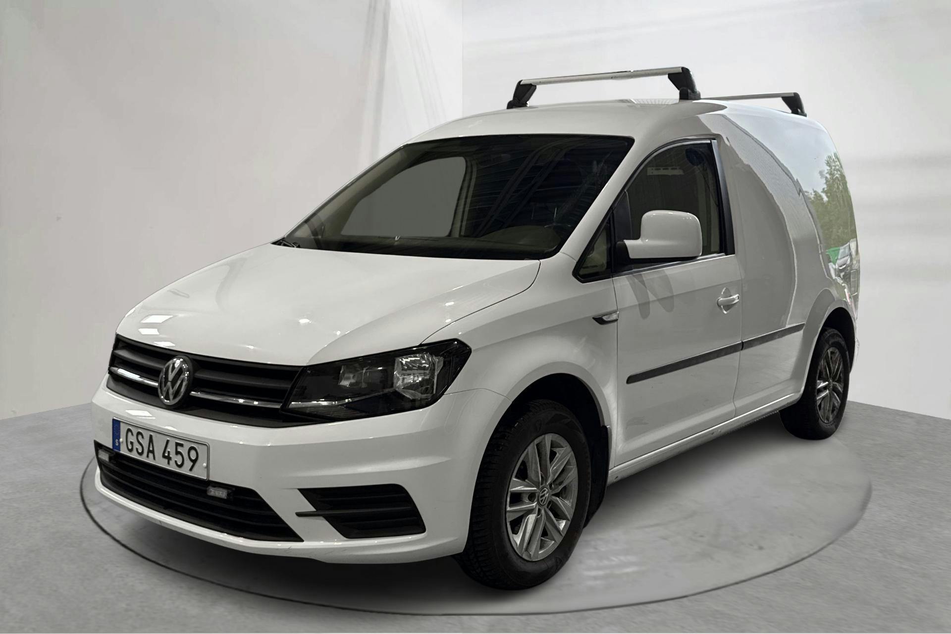 Esitlusfoto 1 aadressil 14: VW Caddy 2.0 TDI Skåp (102hk) - 103 210 km - Automaatne - valge - 2017