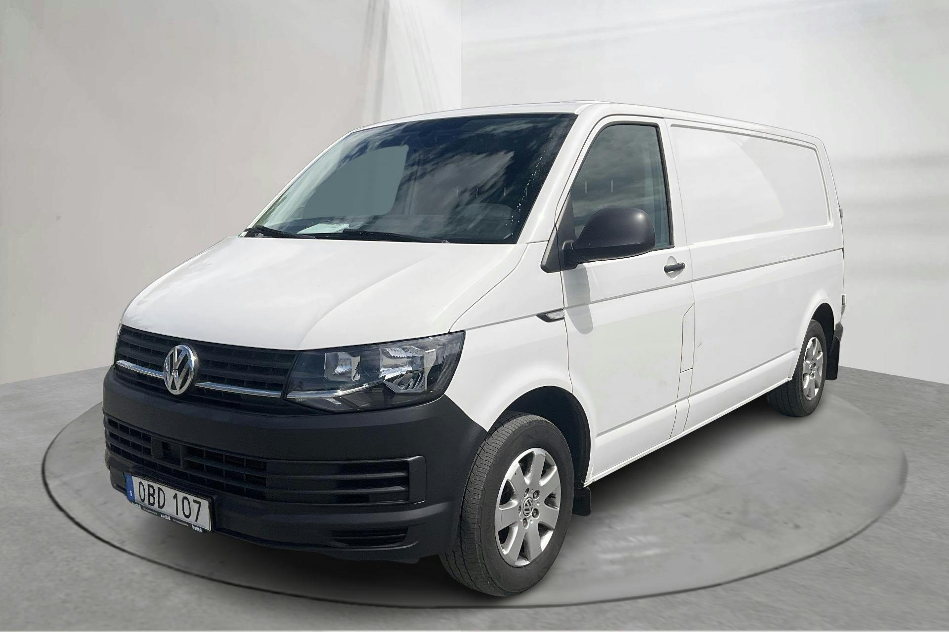 VW Transporter T6 2.0 TDI BMT Skåp (150hk) - 10 390 mil - Automat - vit - 2018